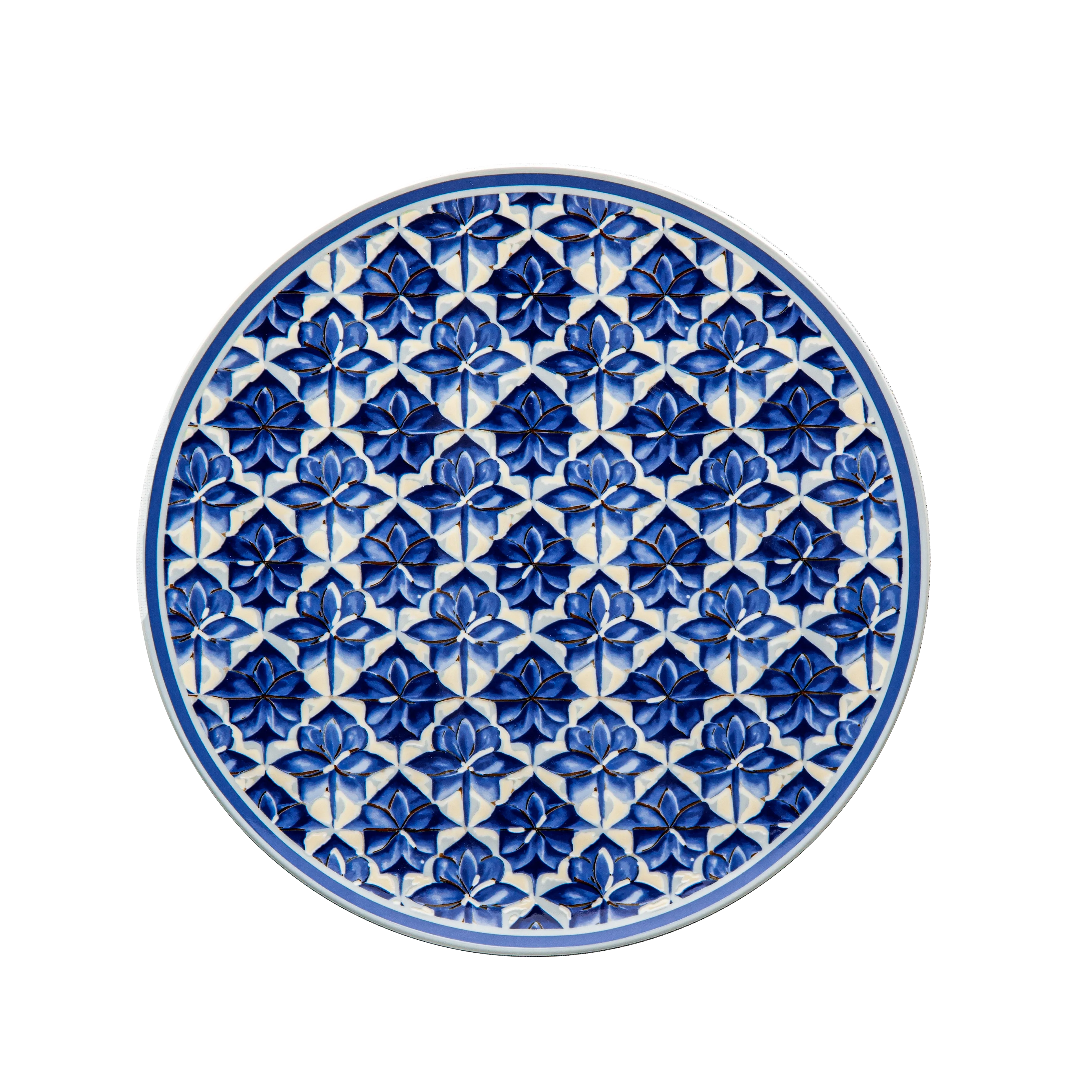 Andalus Blue - 45 Pc - Fathy Mahmoud Porcelain 