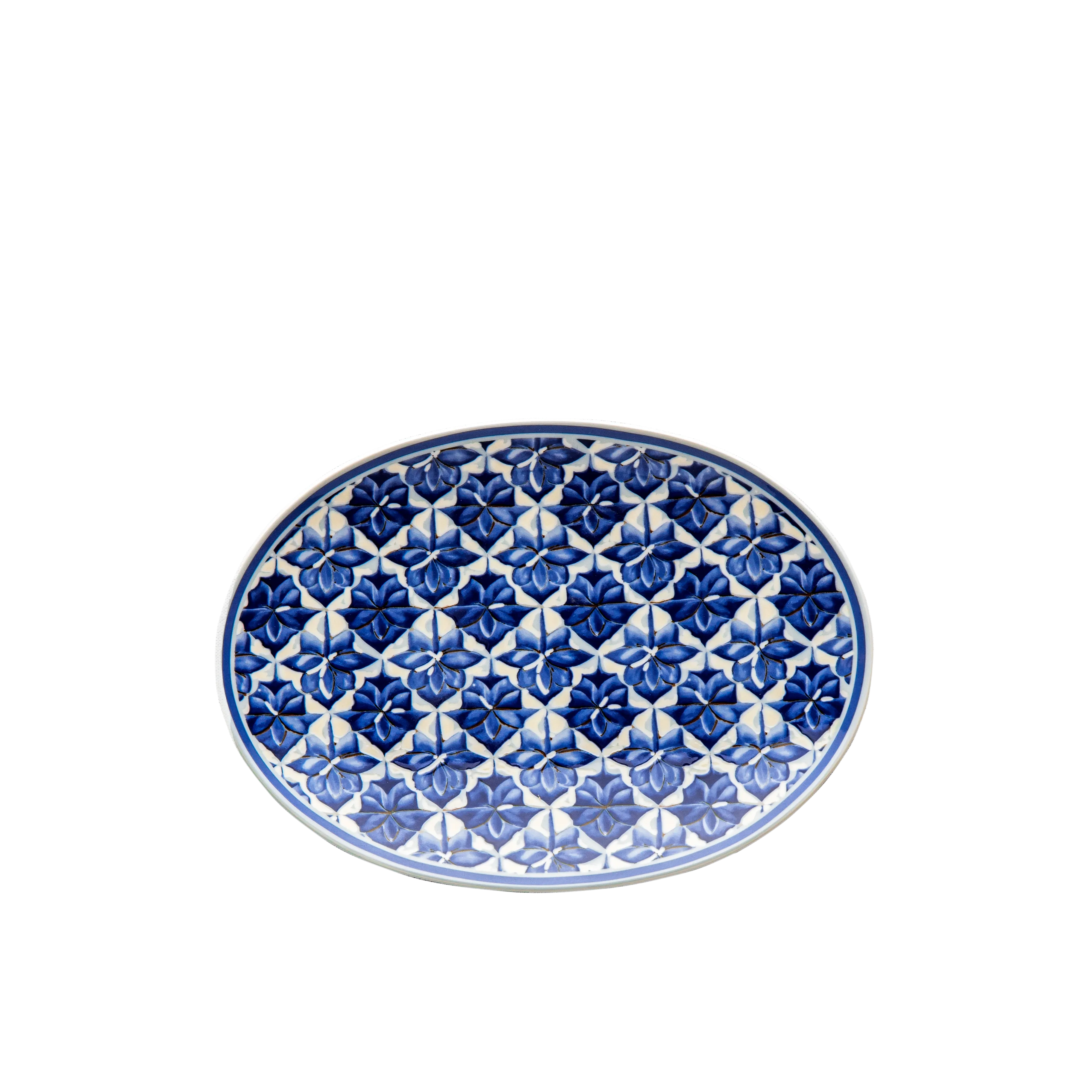 Andalus Blue - 45 Pc - Fathy Mahmoud Porcelain 