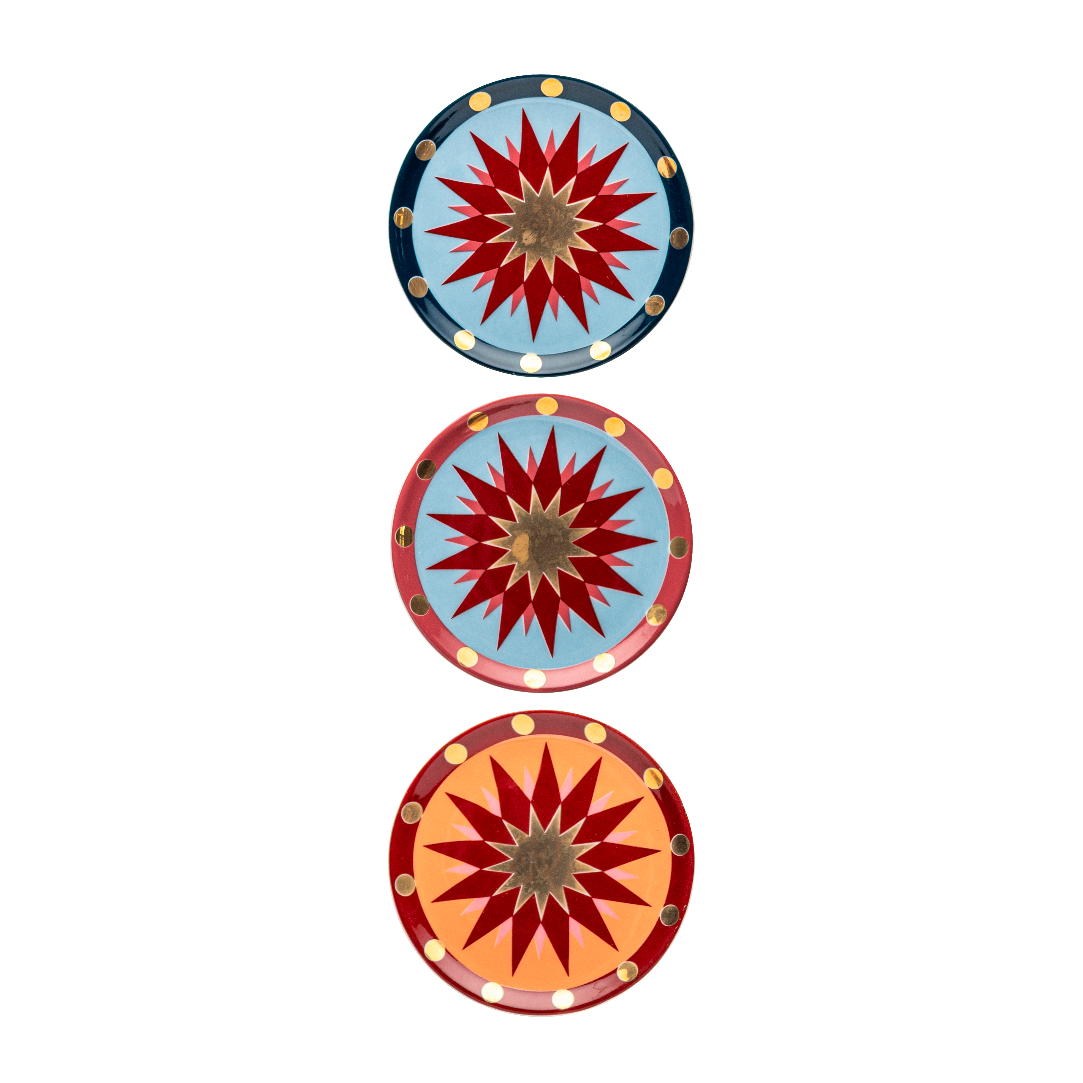 El-Ollah decor set - 3 pieces - Fathy Mahmoud Porcelain 