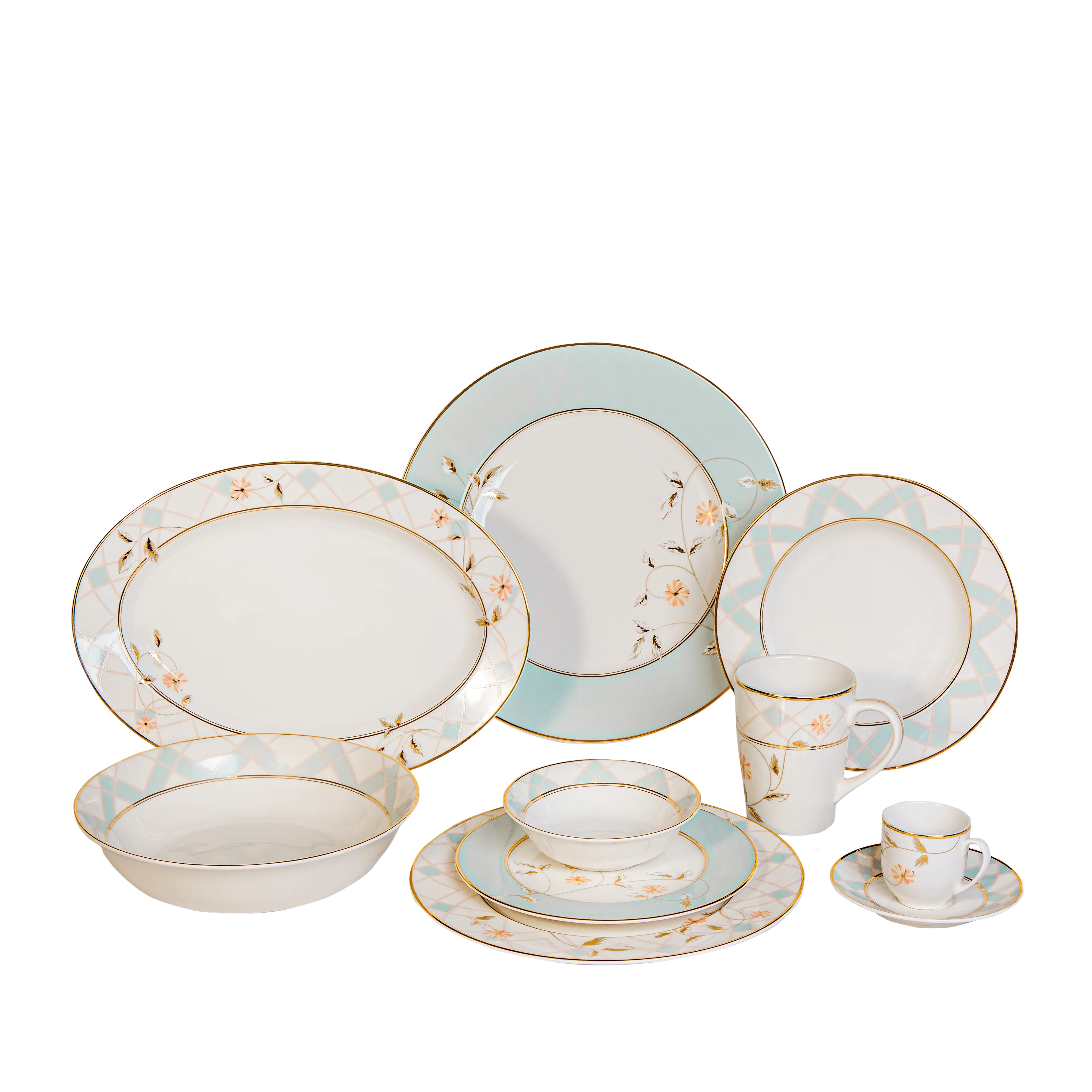 Vienna - 45 Pc - Fathy Mahmoud Porcelain 