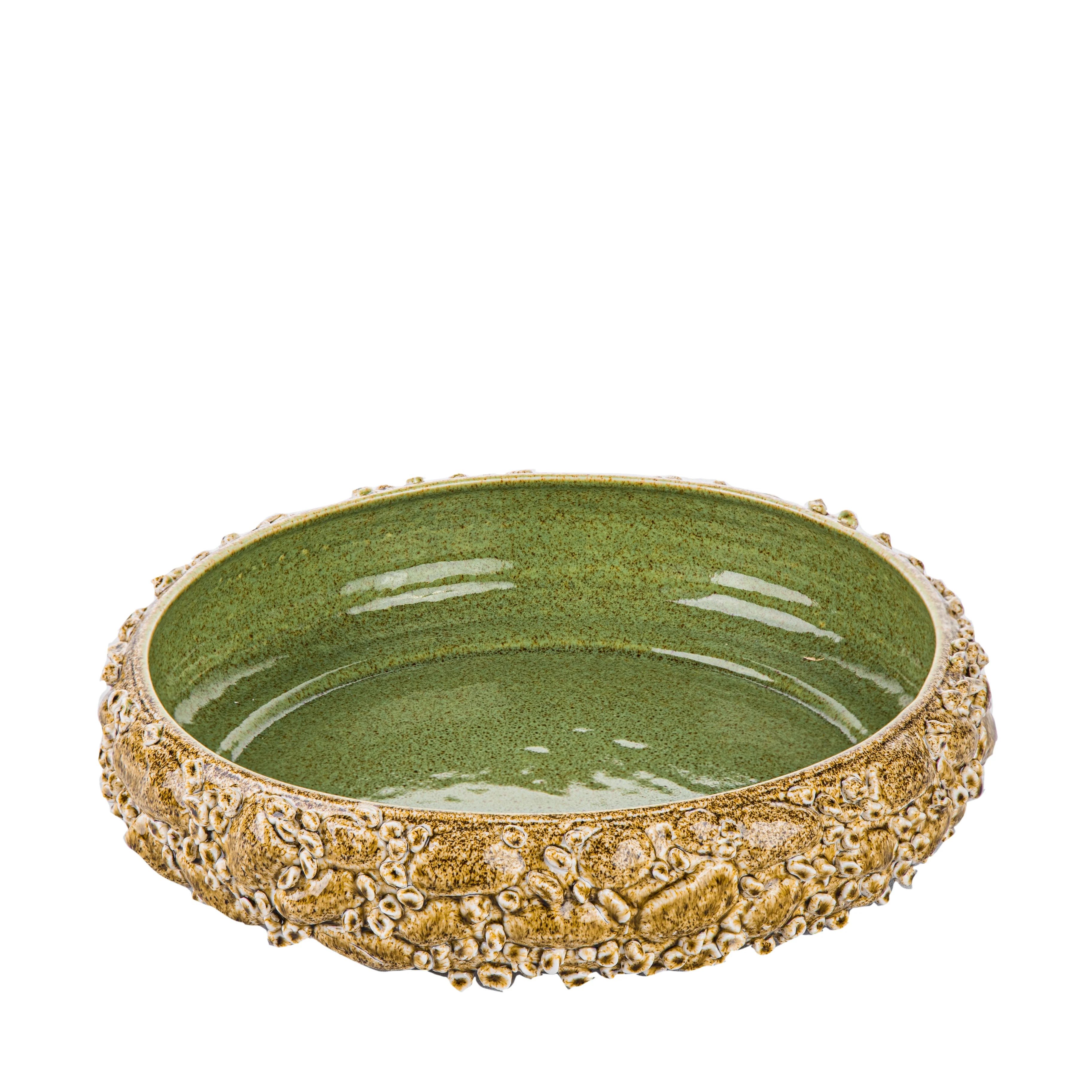 Stone Age Tagin Green - Medium - Fathy Mahmoud Porcelain 