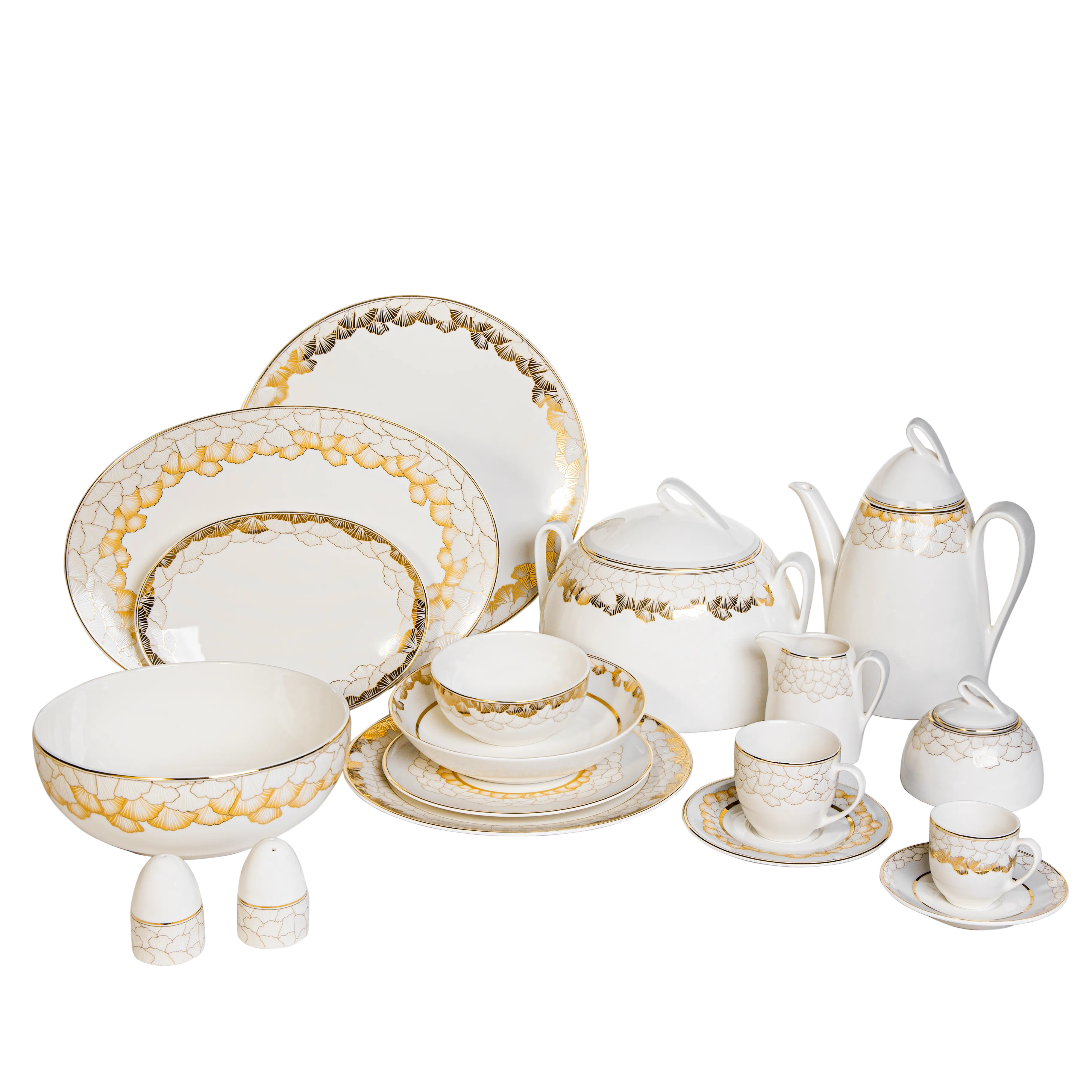 Biloba -62 Pc - Fathy Mahmoud Porcelain 