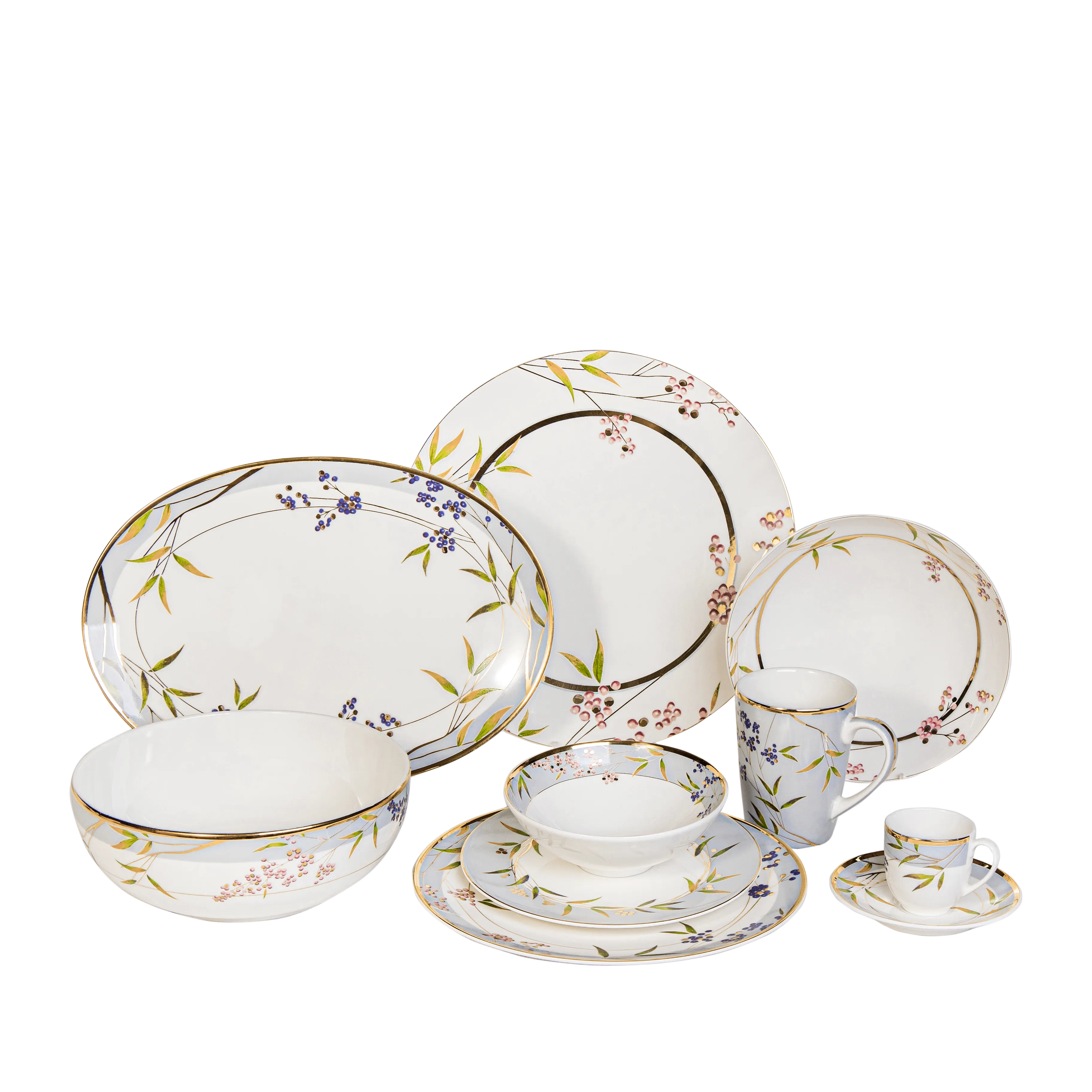 Blossom -45 Pc - Fathy Mahmoud Porcelain 