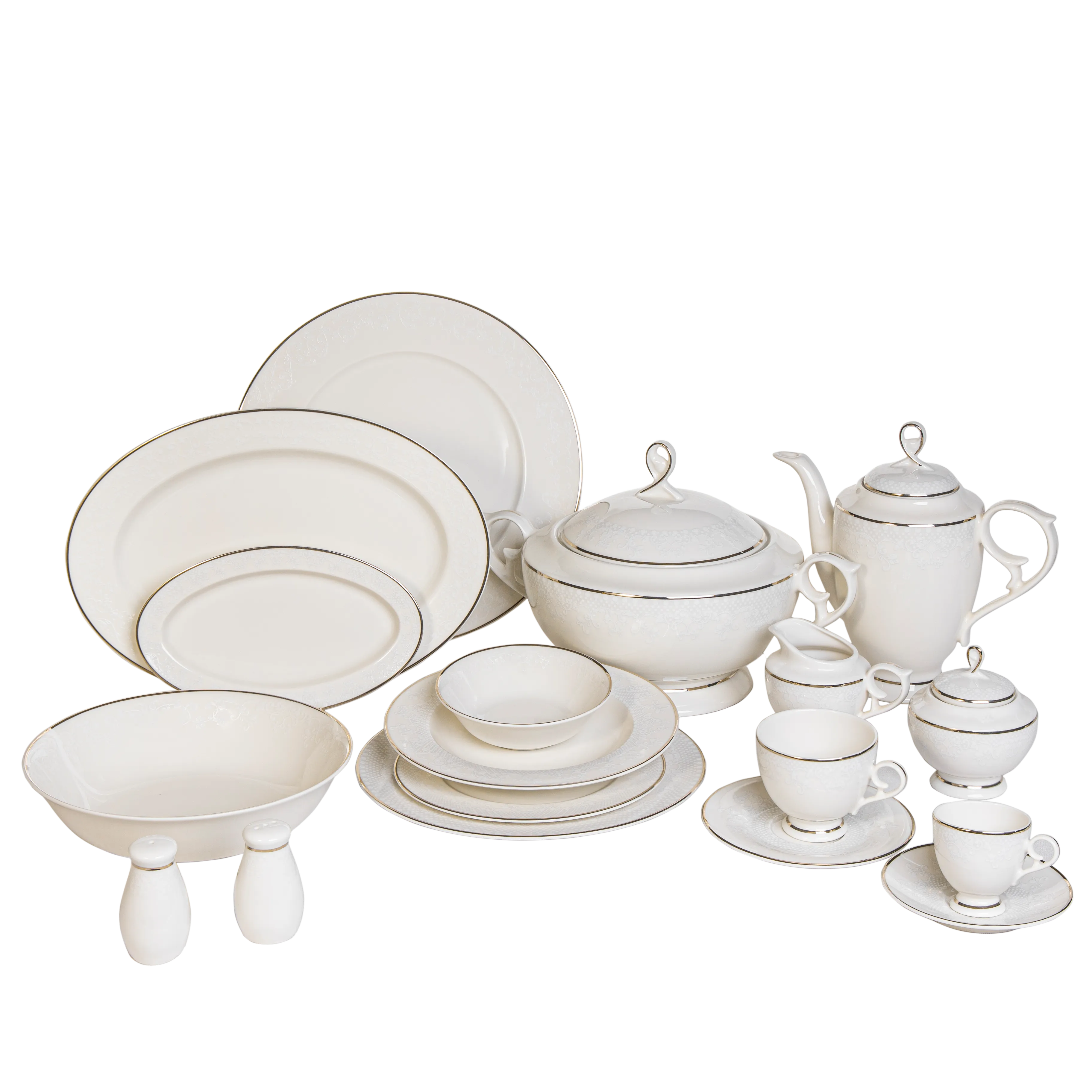 Daisy - 62 Pc - Fathy Mahmoud Porcelain 