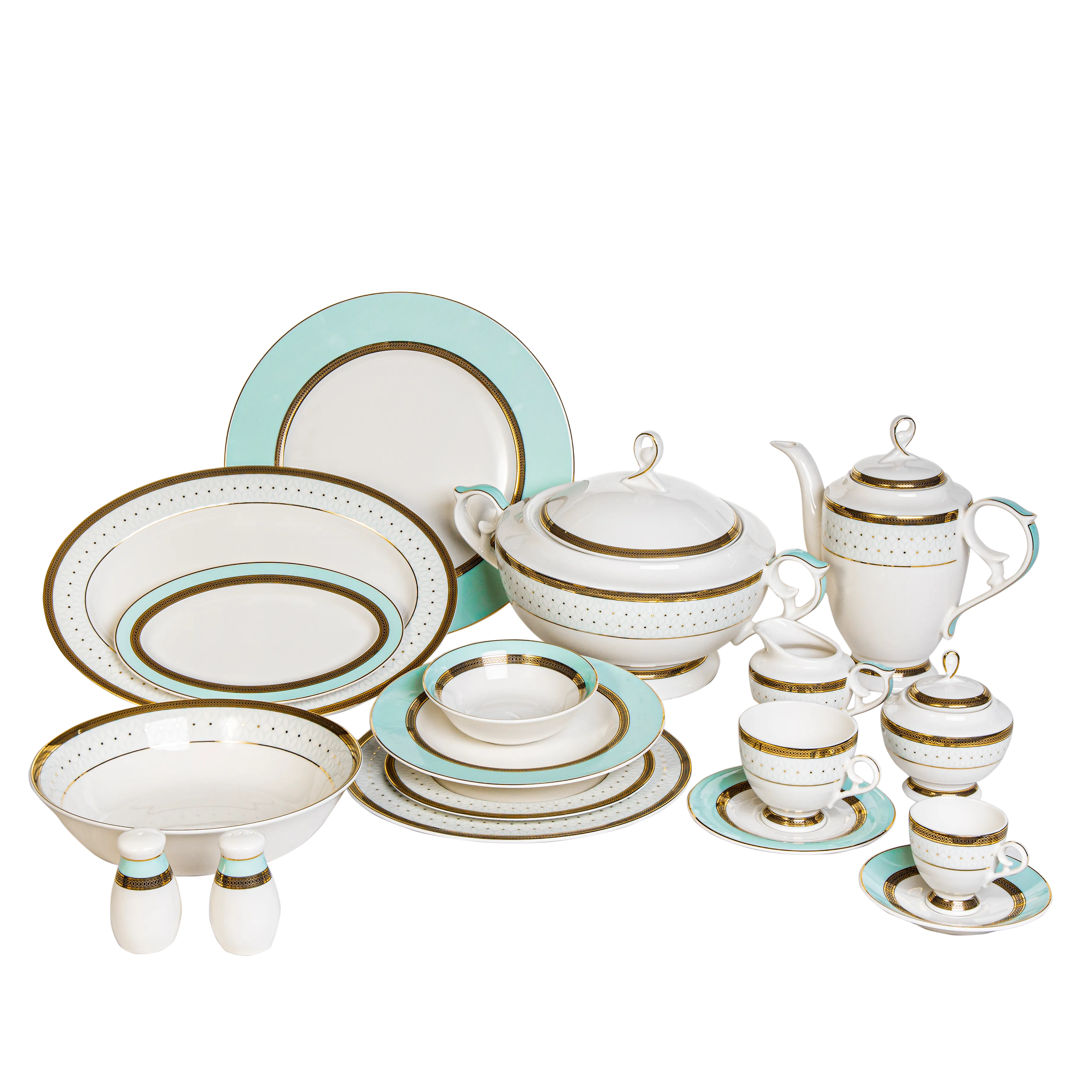 Tiffany - 62 Pc - Fathy Mahmoud Porcelain 