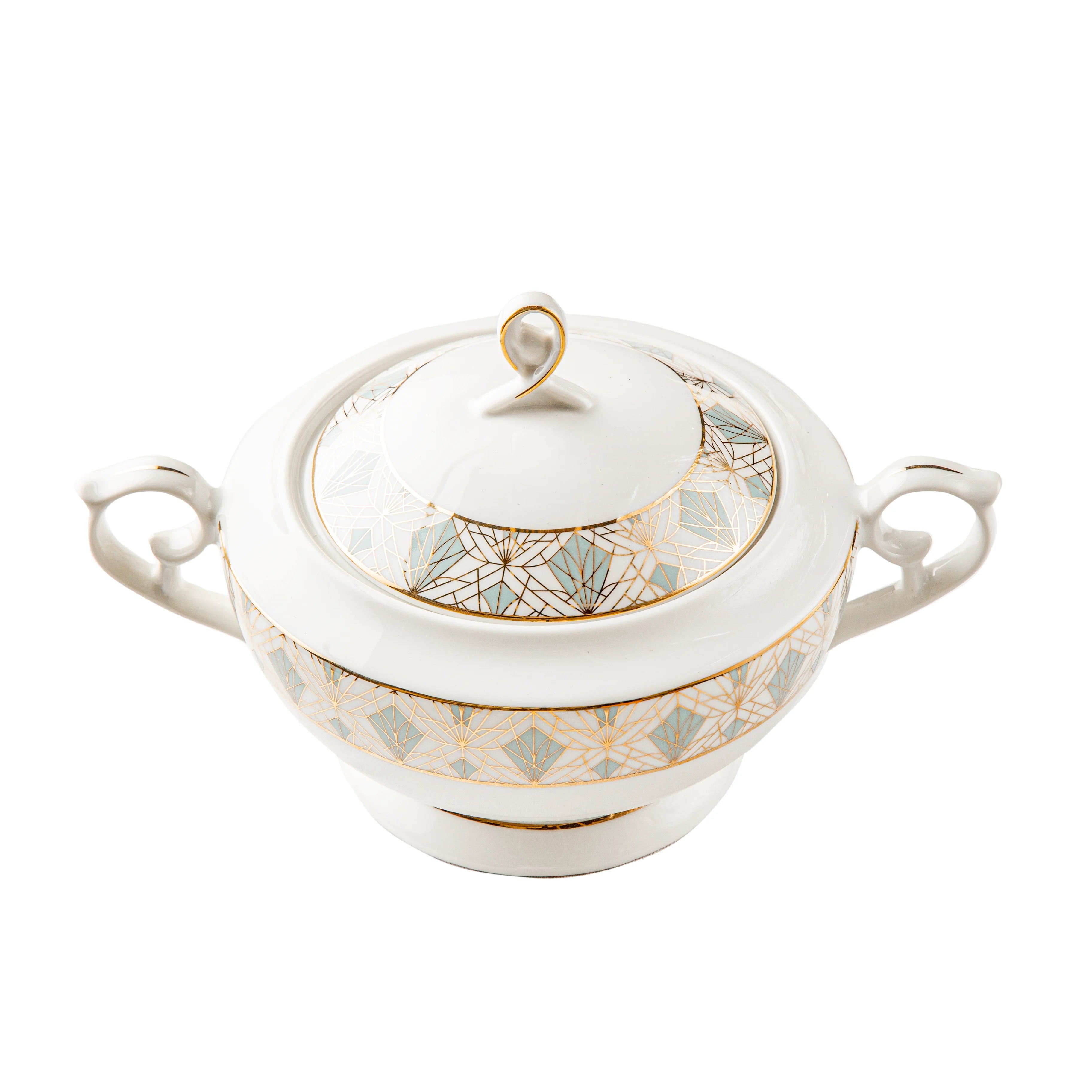 Art Deco - 62Pc - Fathy Mahmoud Porcelain 