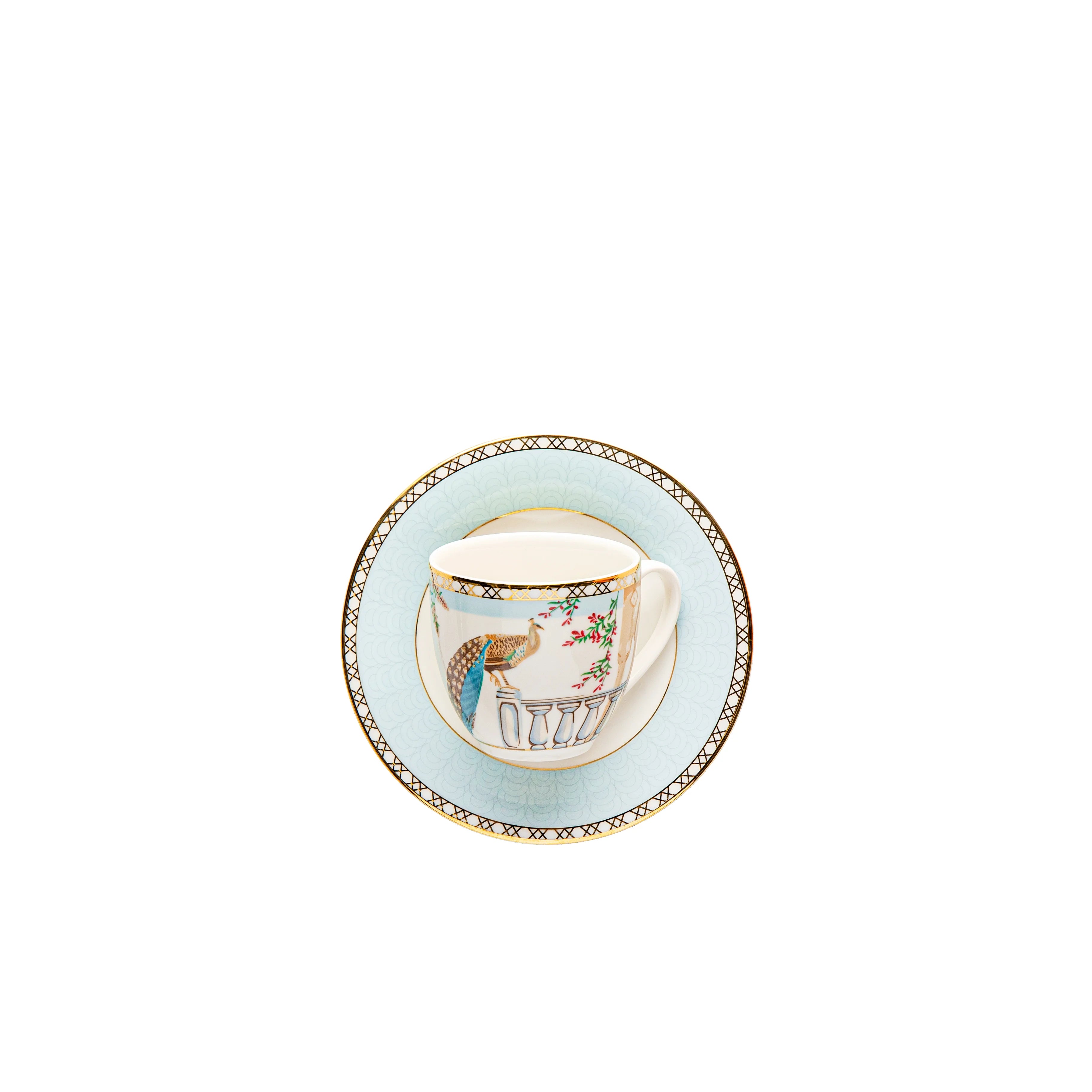 Bird of the castle - 62 Pc - Fathy Mahmoud Porcelain 