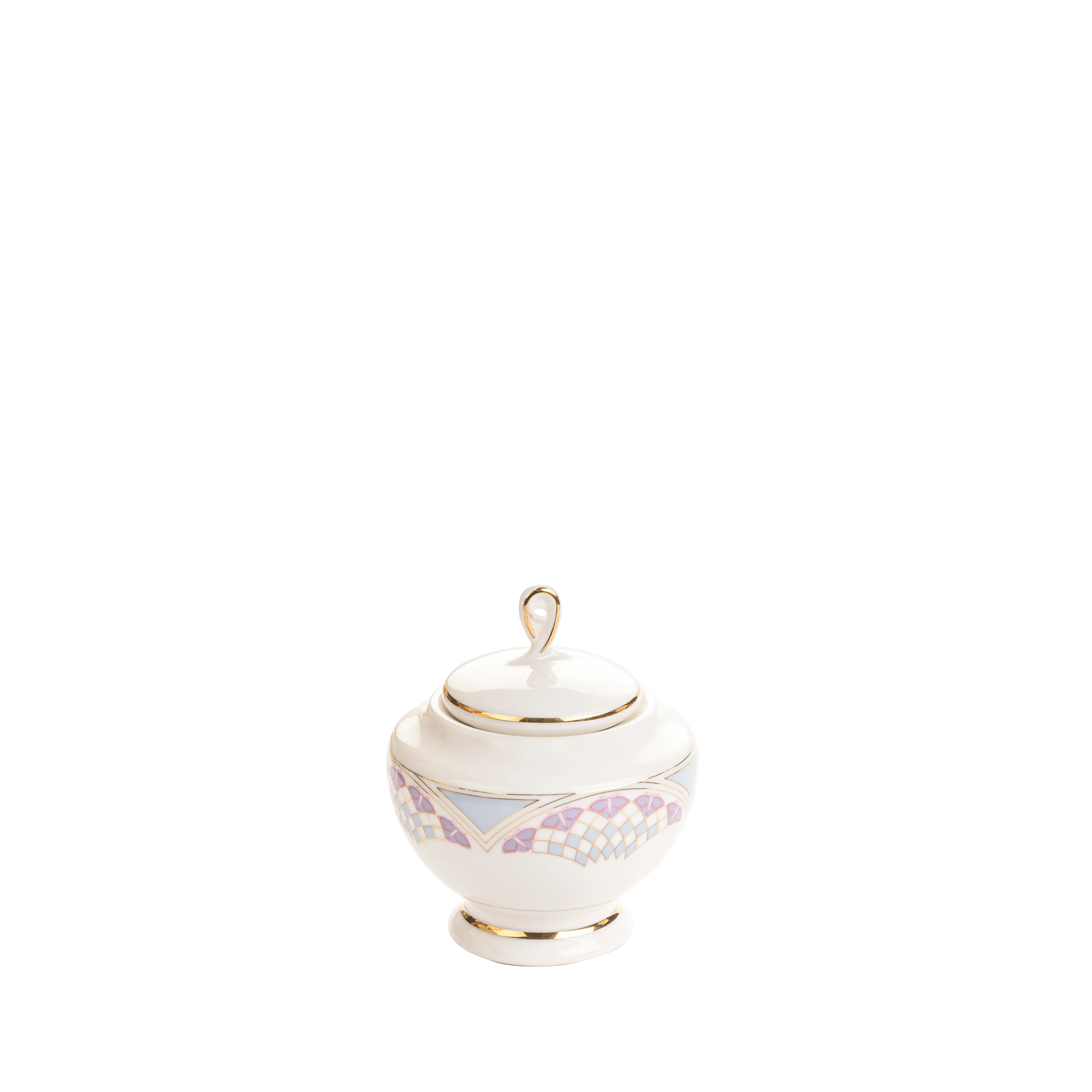 Butterfly bloom - 62 pieces - Fathy Mahmoud Porcelain 