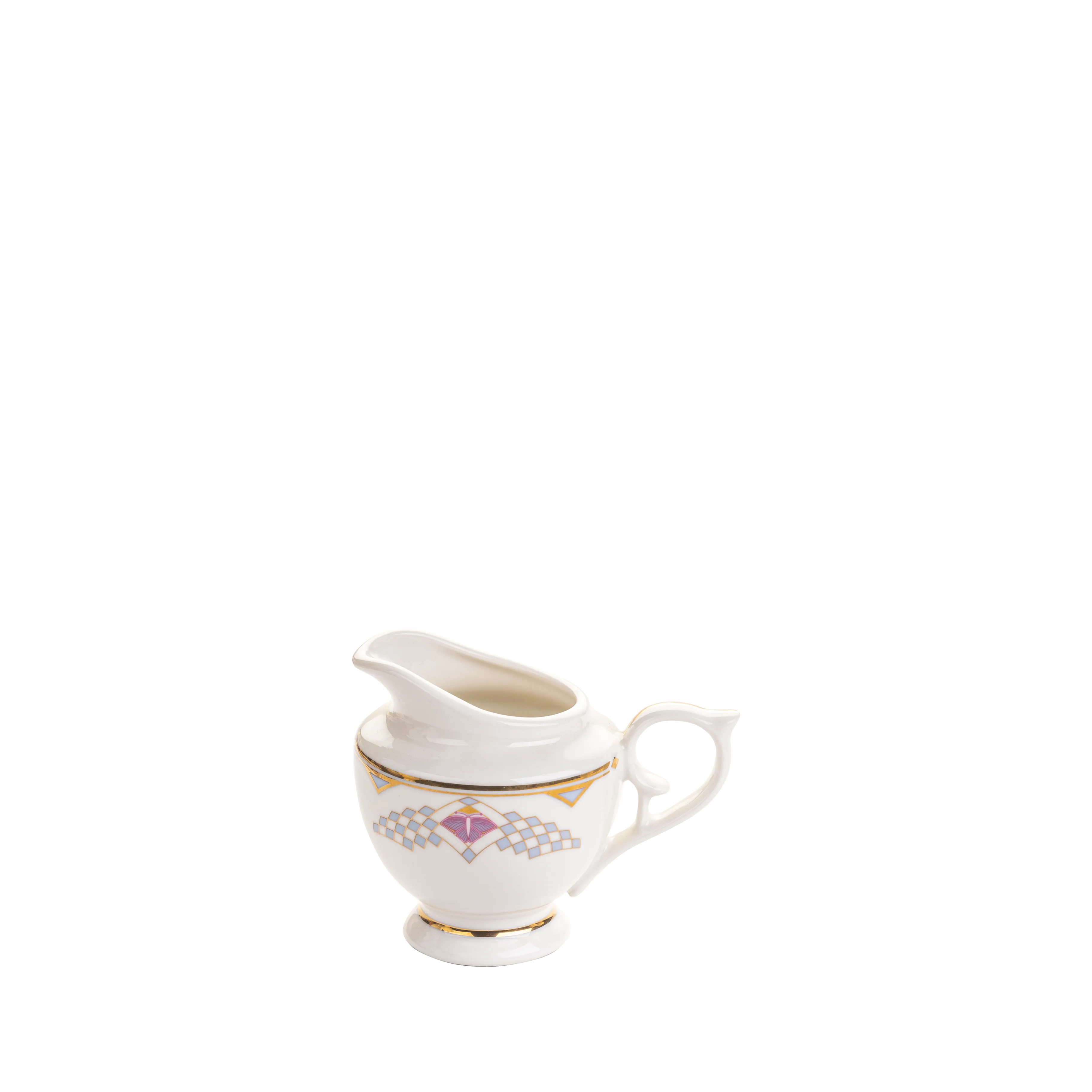 Butterfly bloom - 62 pieces - Fathy Mahmoud Porcelain 