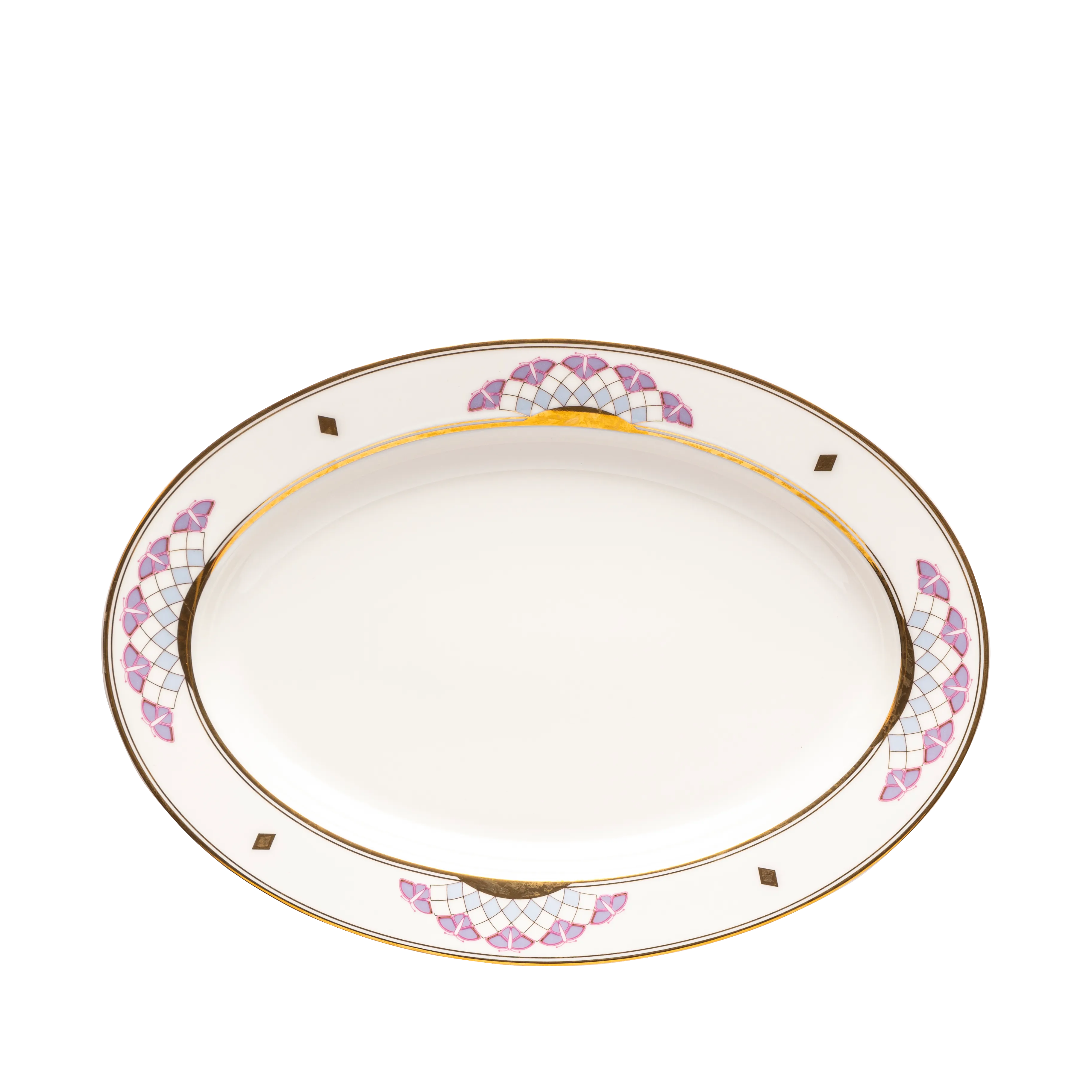 Butterfly bloom - 62 pieces - Fathy Mahmoud Porcelain 
