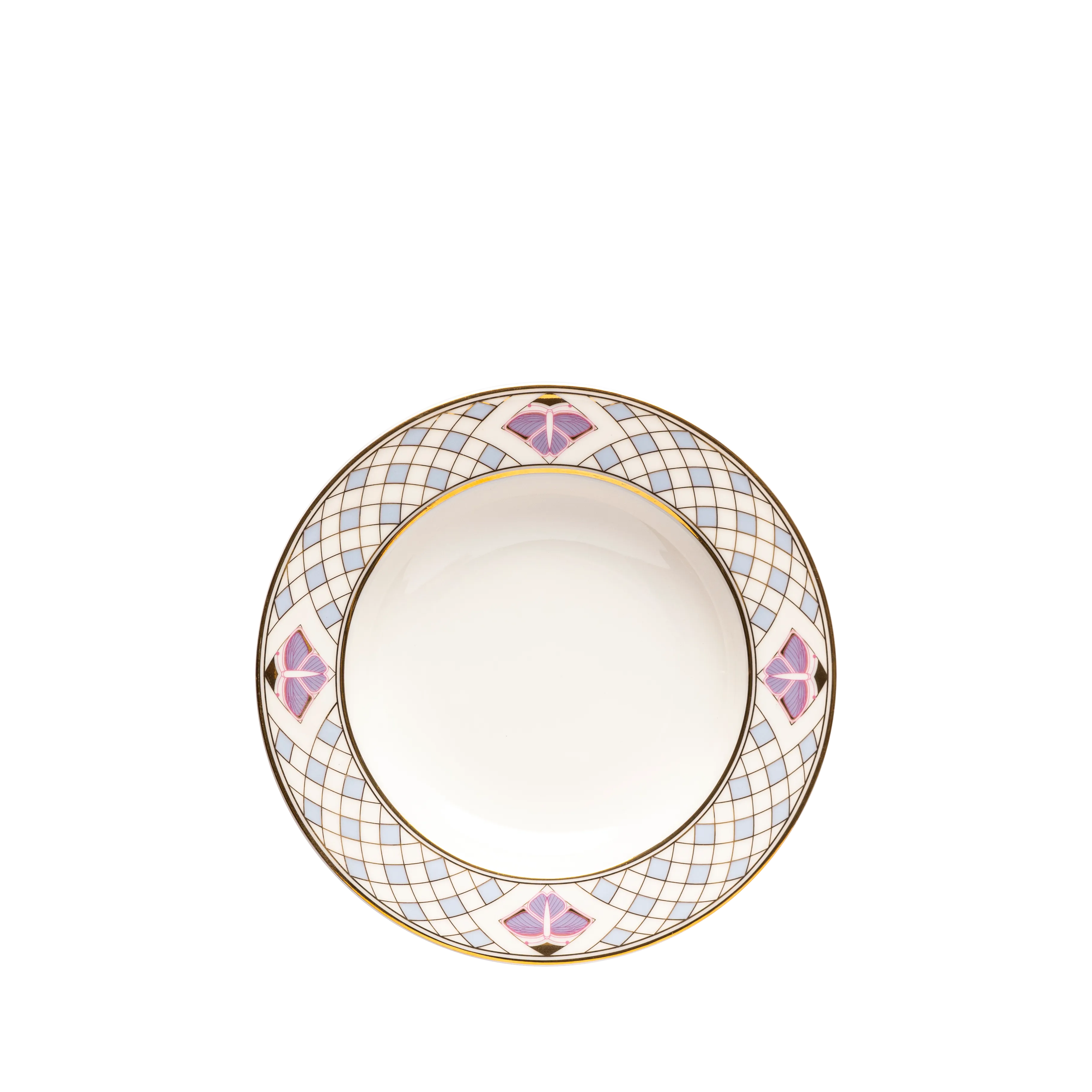 Butterfly bloom - 62 pieces - Fathy Mahmoud Porcelain 