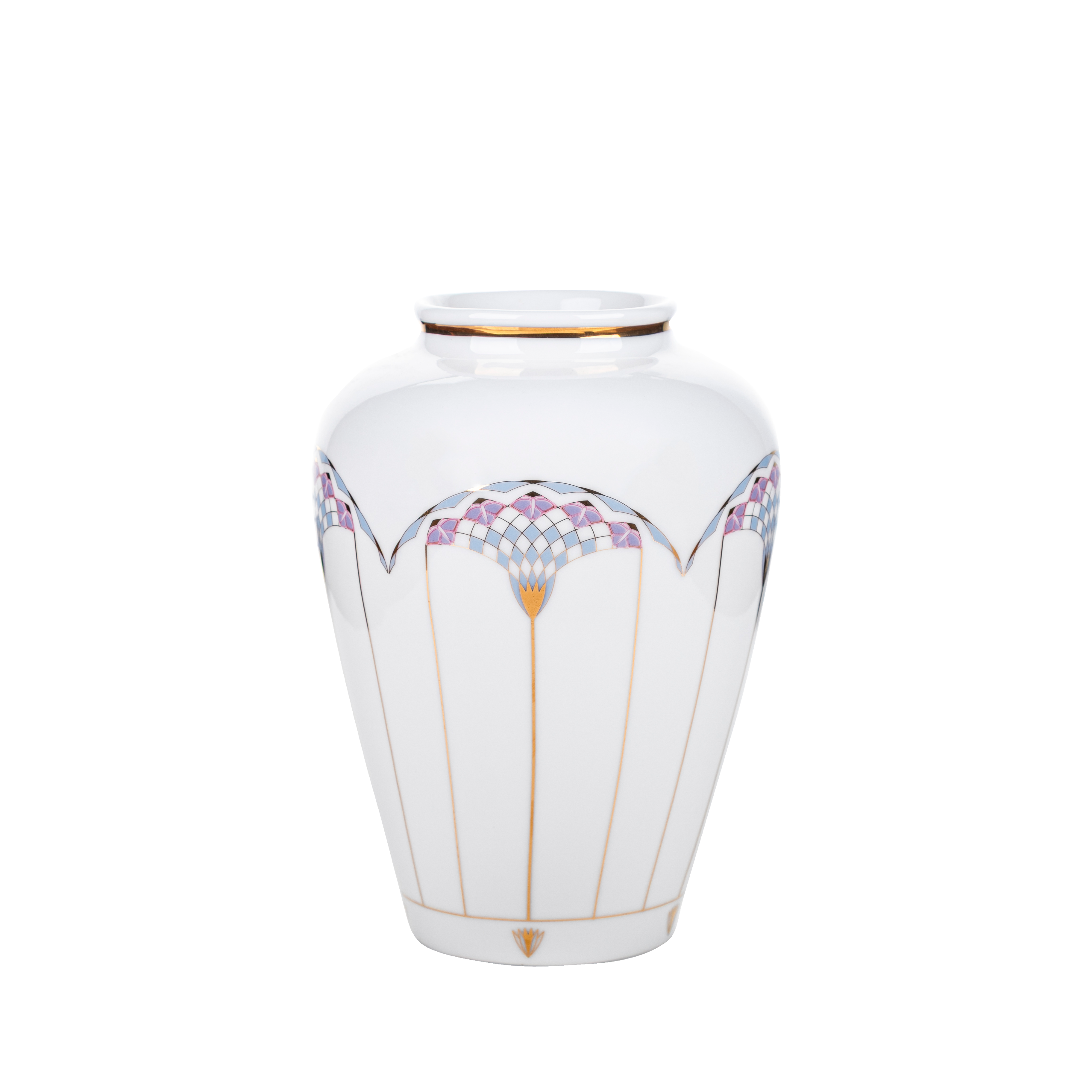 Butterfly bloom vase - large - Fathy Mahmoud Porcelain 