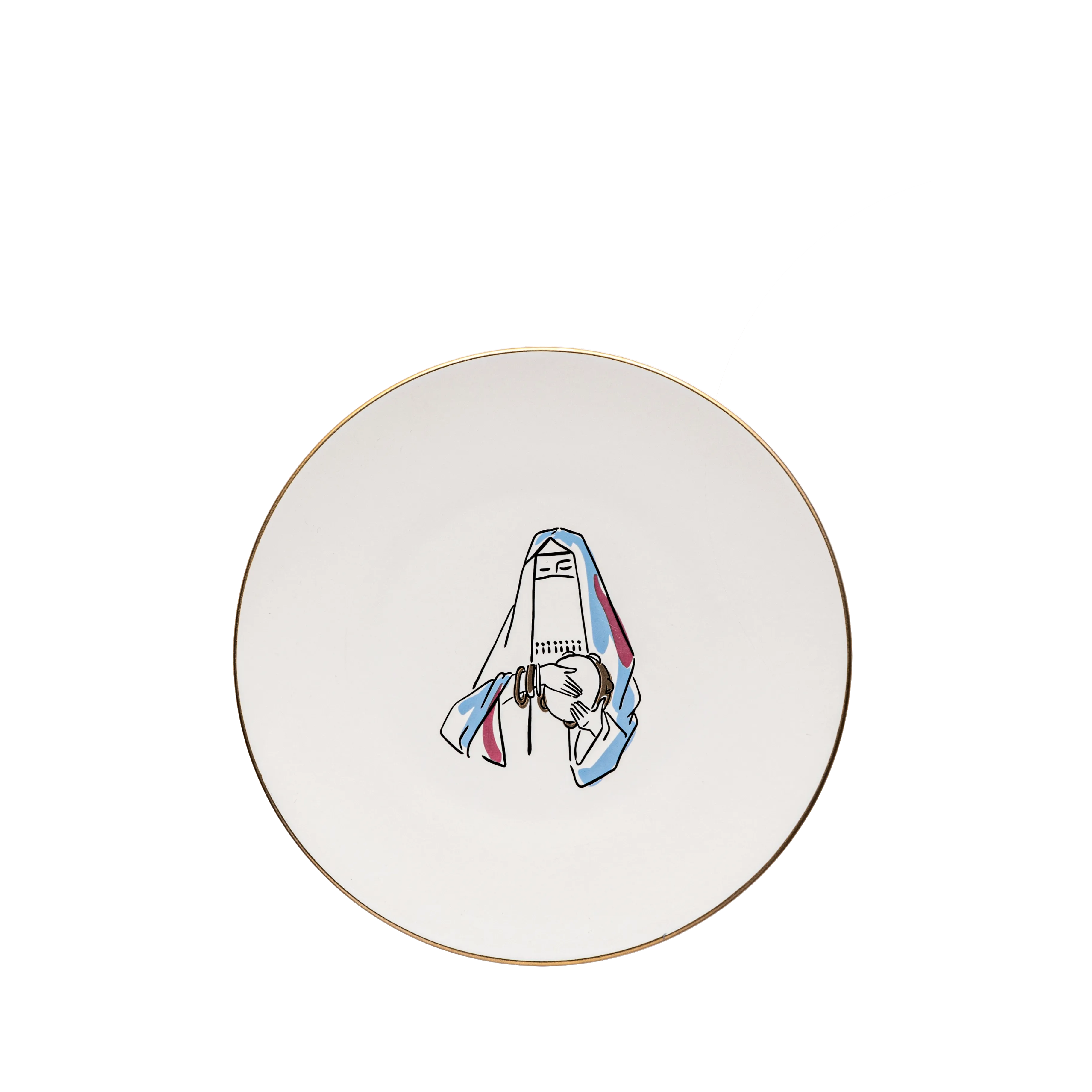 Cairo Culture - 10 Pc - Fathy Mahmoud Porcelain 