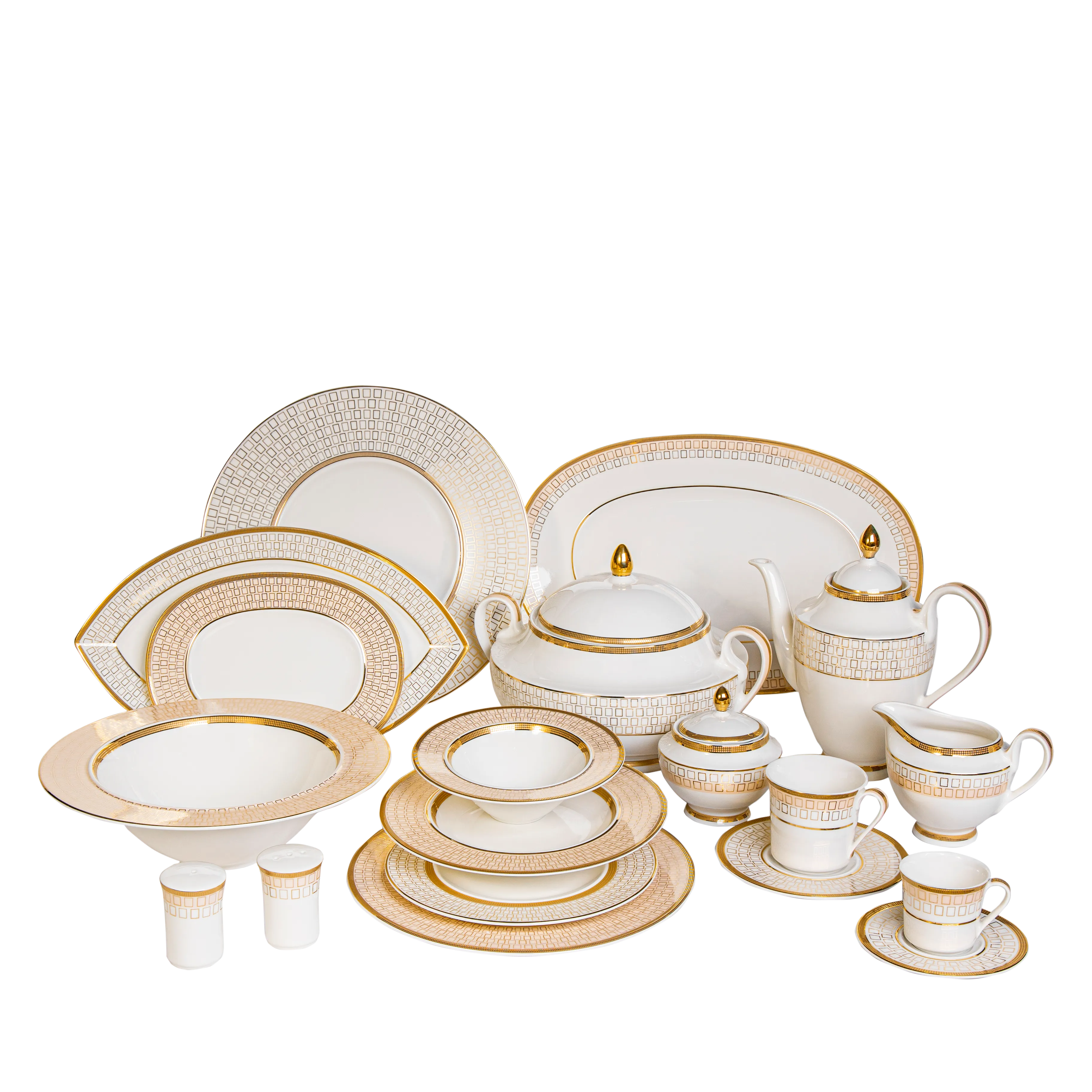 Carré - 62 Pc - Fathy Mahmoud Porcelain 