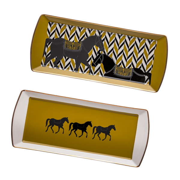 Chase trays gold - 2 pieces