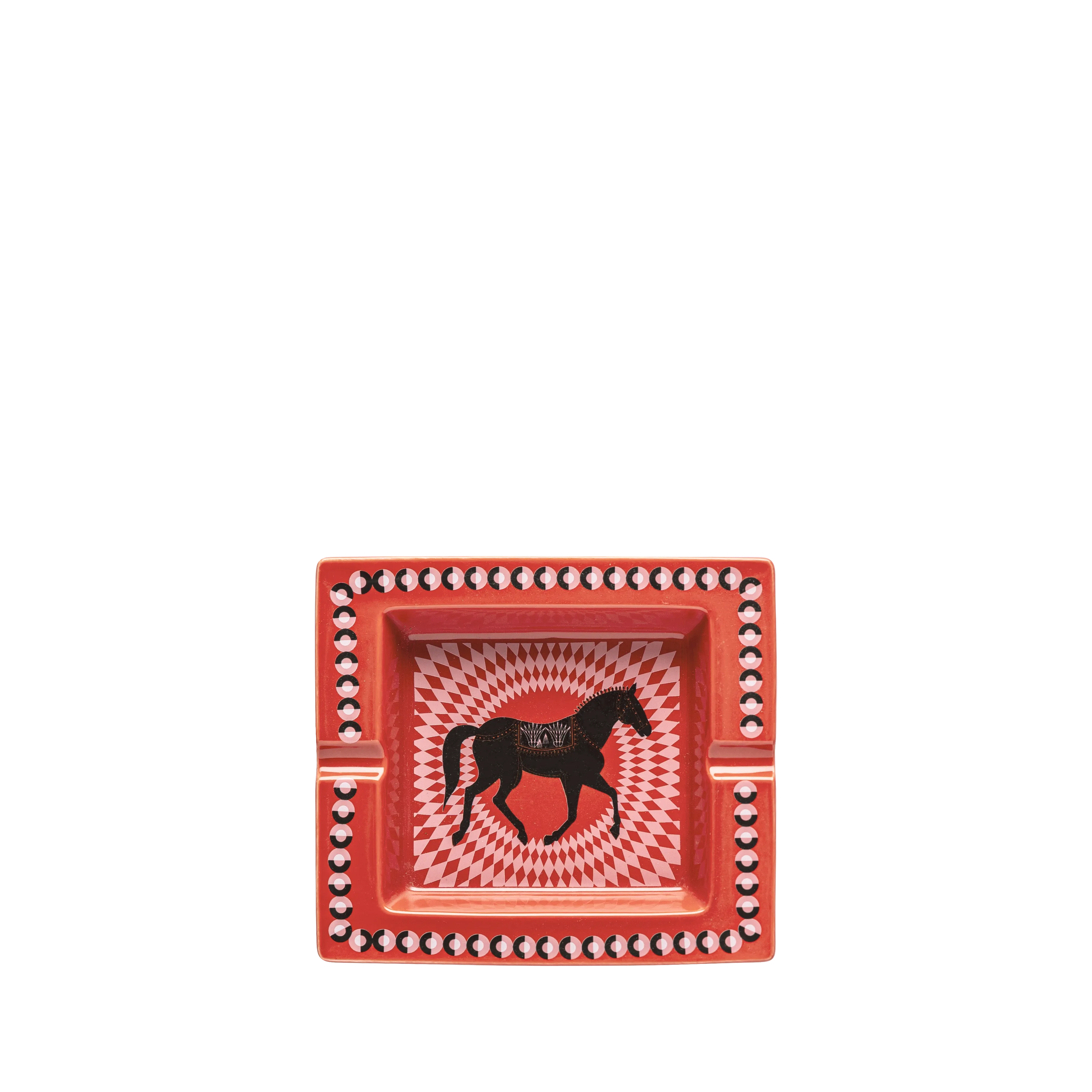 Chase ashtrays pink - 2 pieces - Fathy Mahmoud Porcelain 