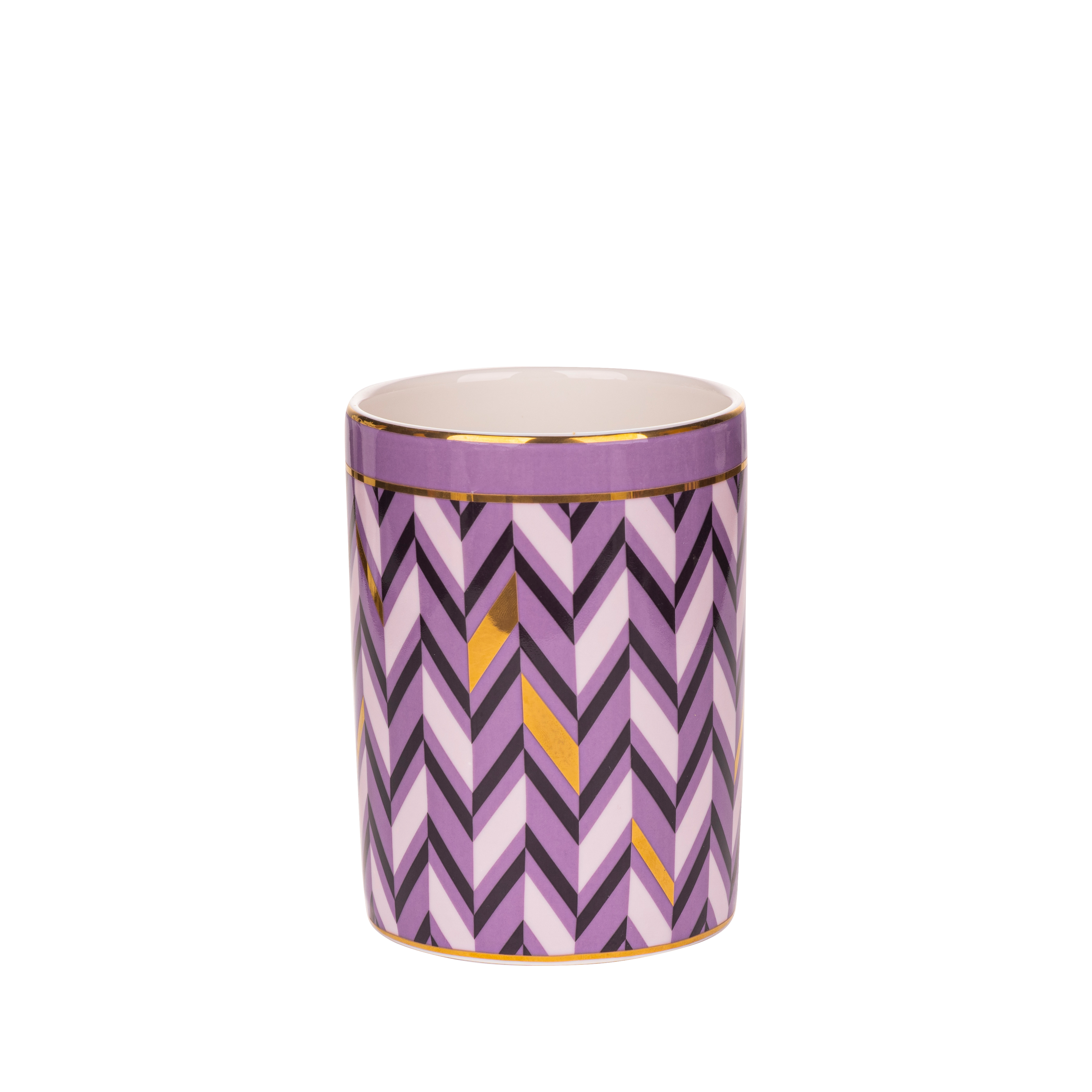 Chase Purple Cannisters - Fathy Mahmoud Porcelain 