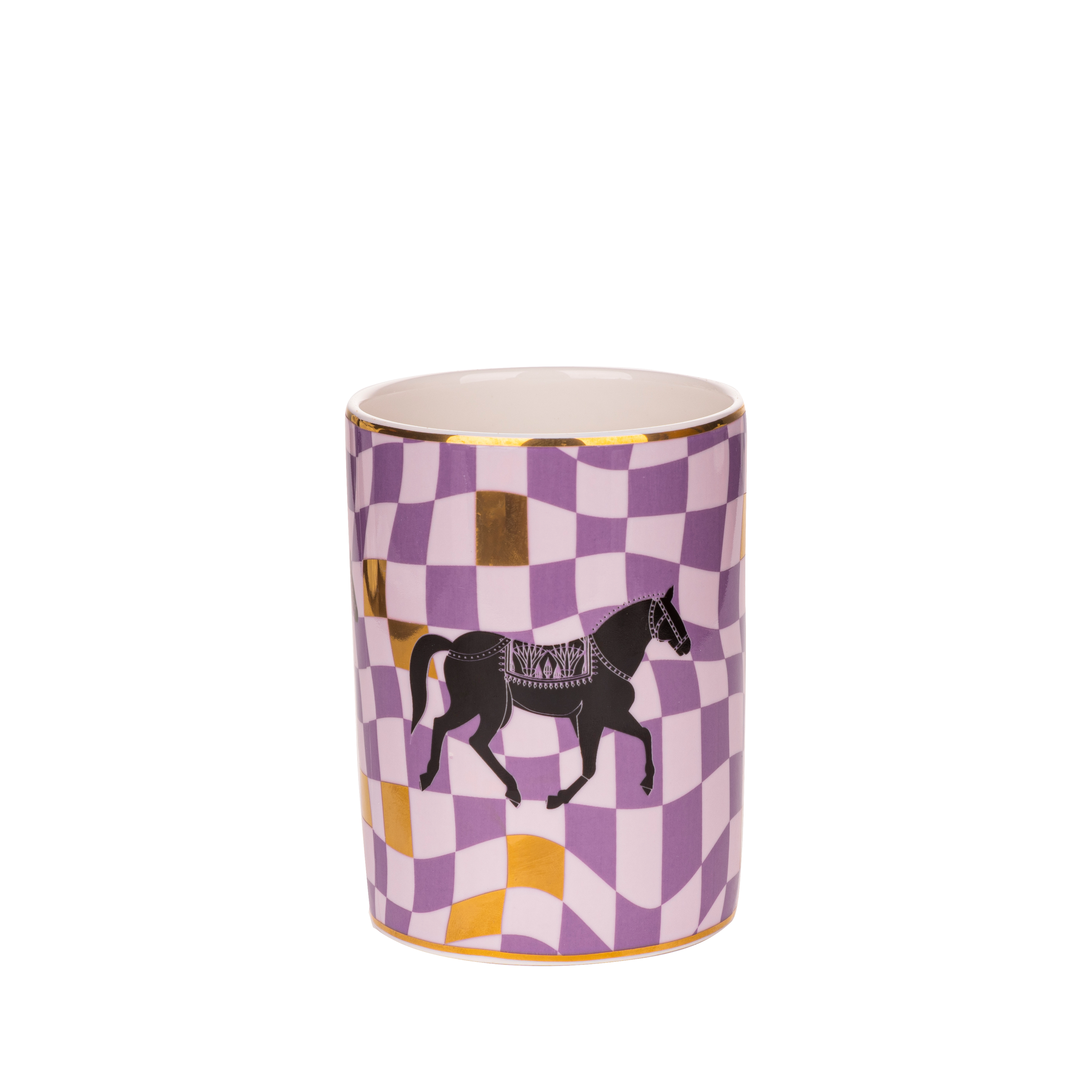 Chase Purple Cannisters - Fathy Mahmoud Porcelain 