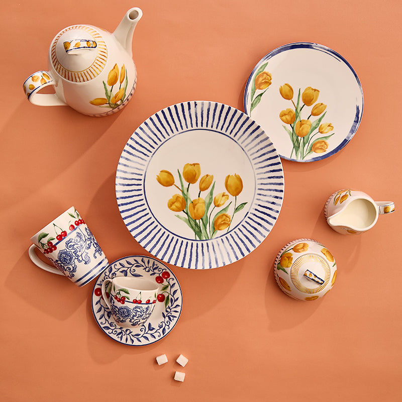 Cherry On Top - 30 Pc - Fathy Mahmoud Porcelain 