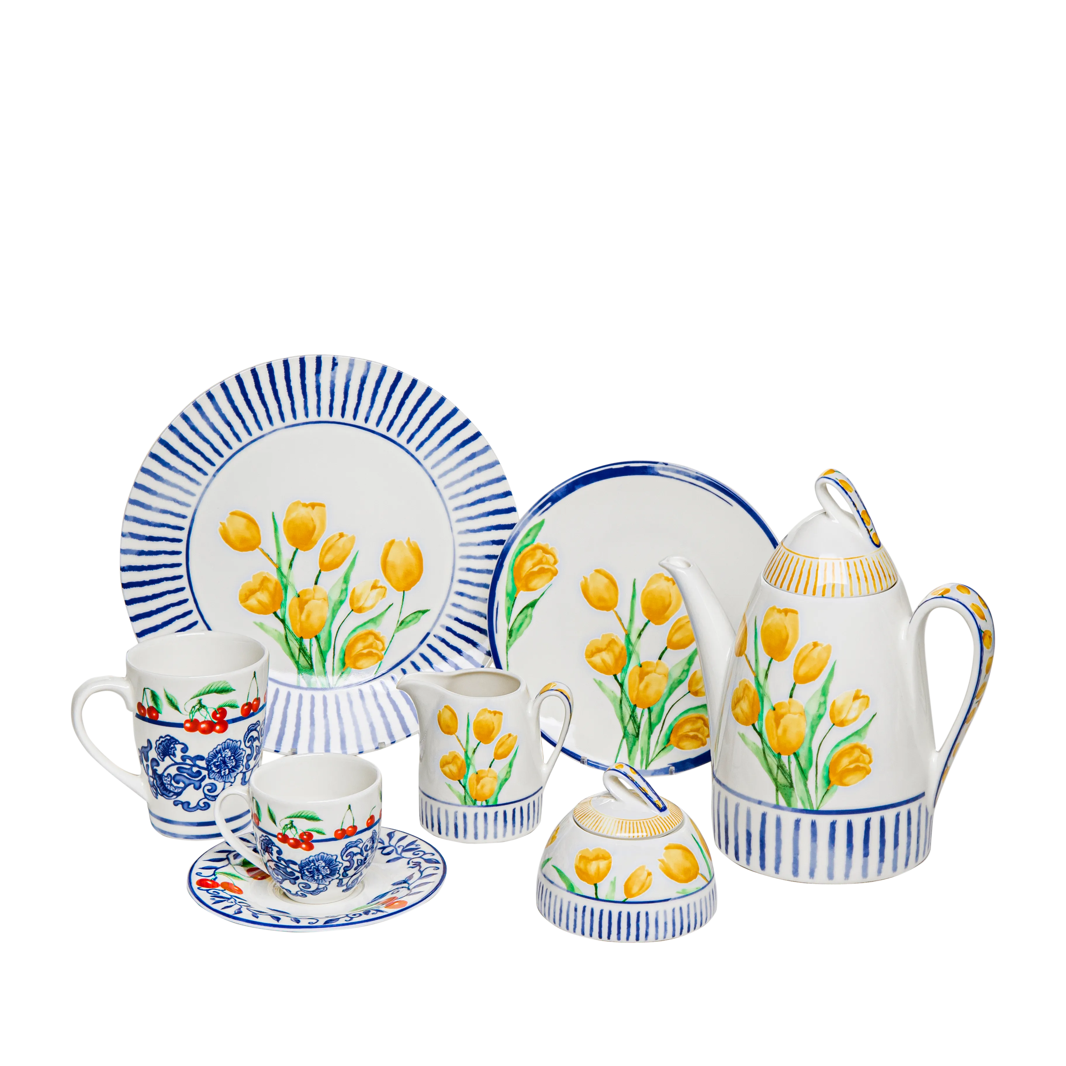 Cherry On Top - 30 Pc - Fathy Mahmoud Porcelain 