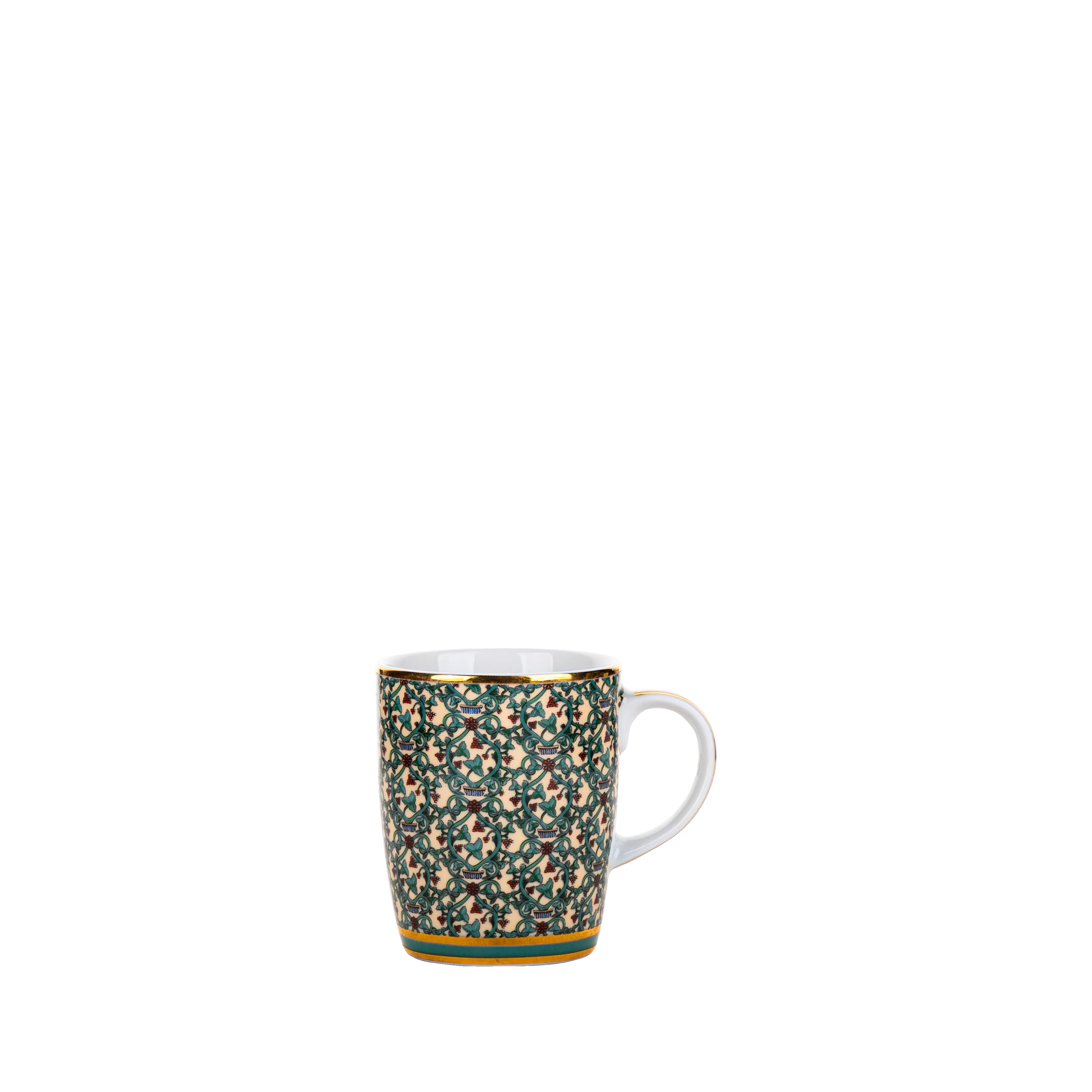 Christmas floral mugs- 3 pieces