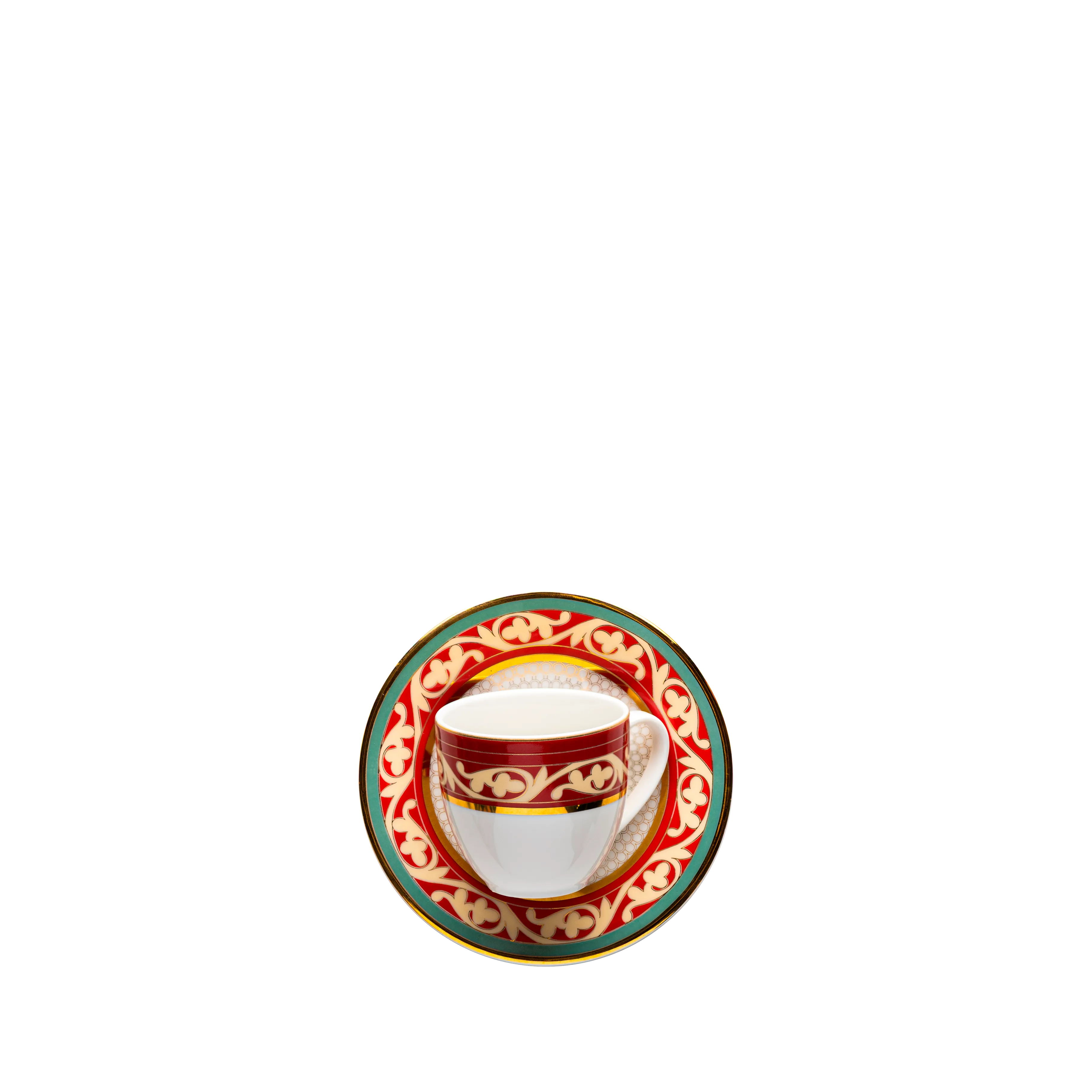 Christmas floral tea set - 12 pieces