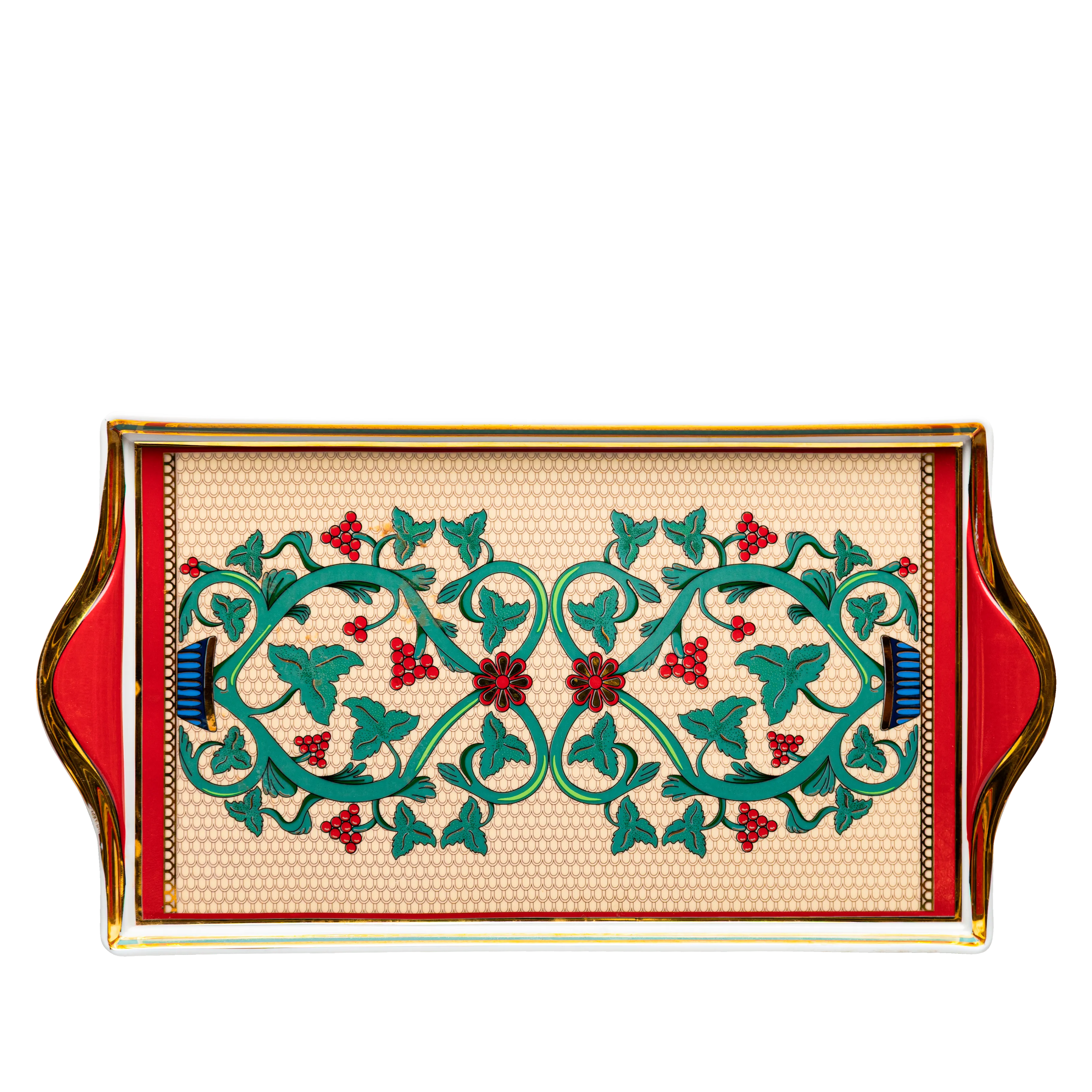 Christmas floral Tray