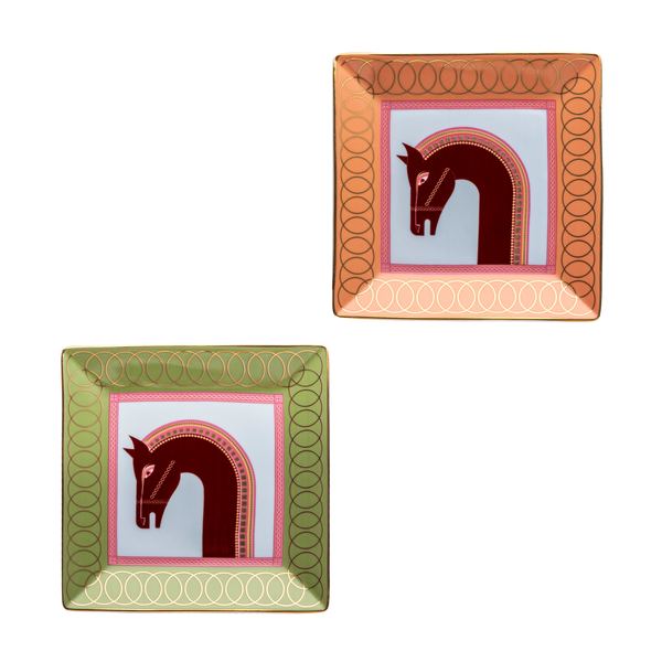 Cordovan 1 horse decor set