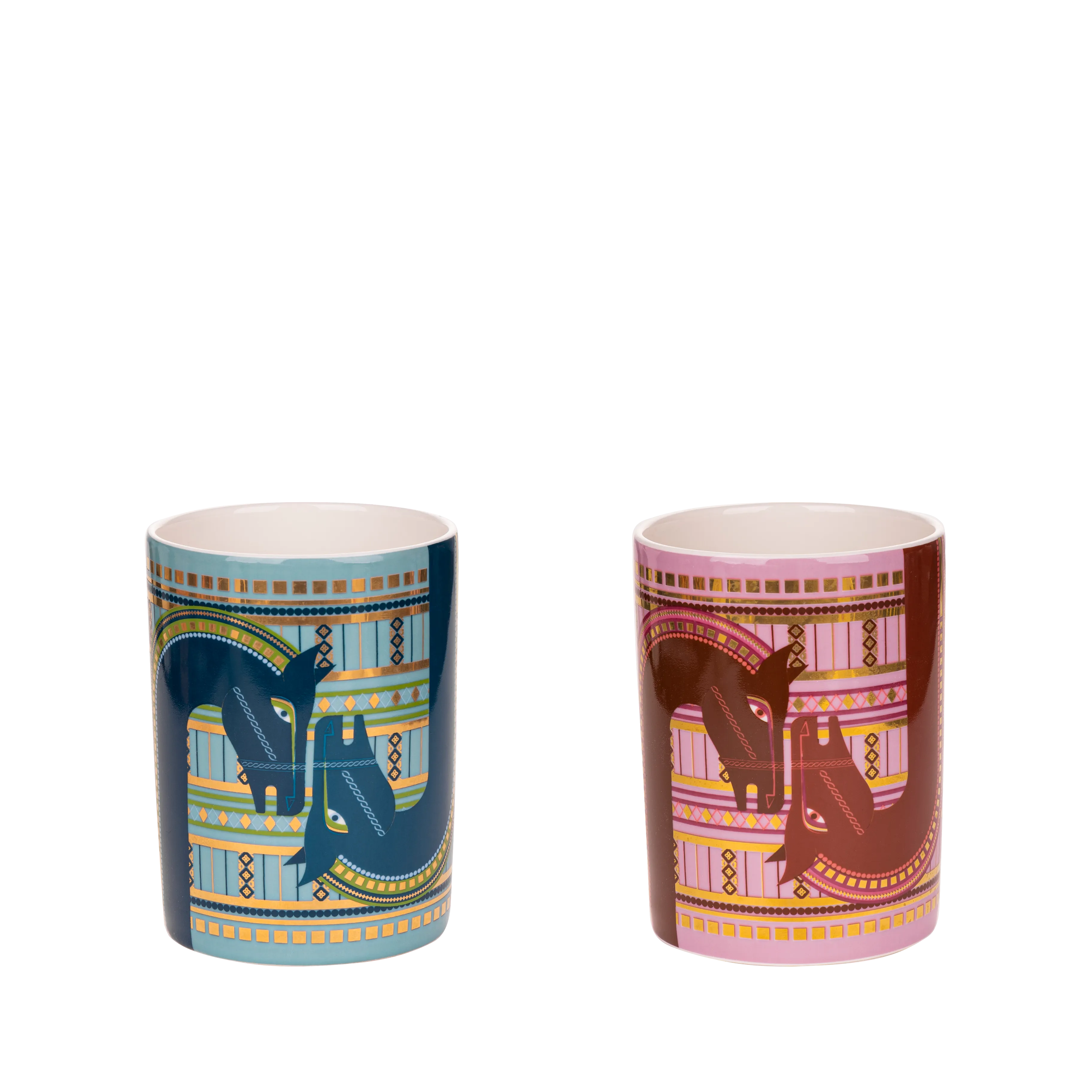 Cordovan Cannisters - Fathy Mahmoud Porcelain 