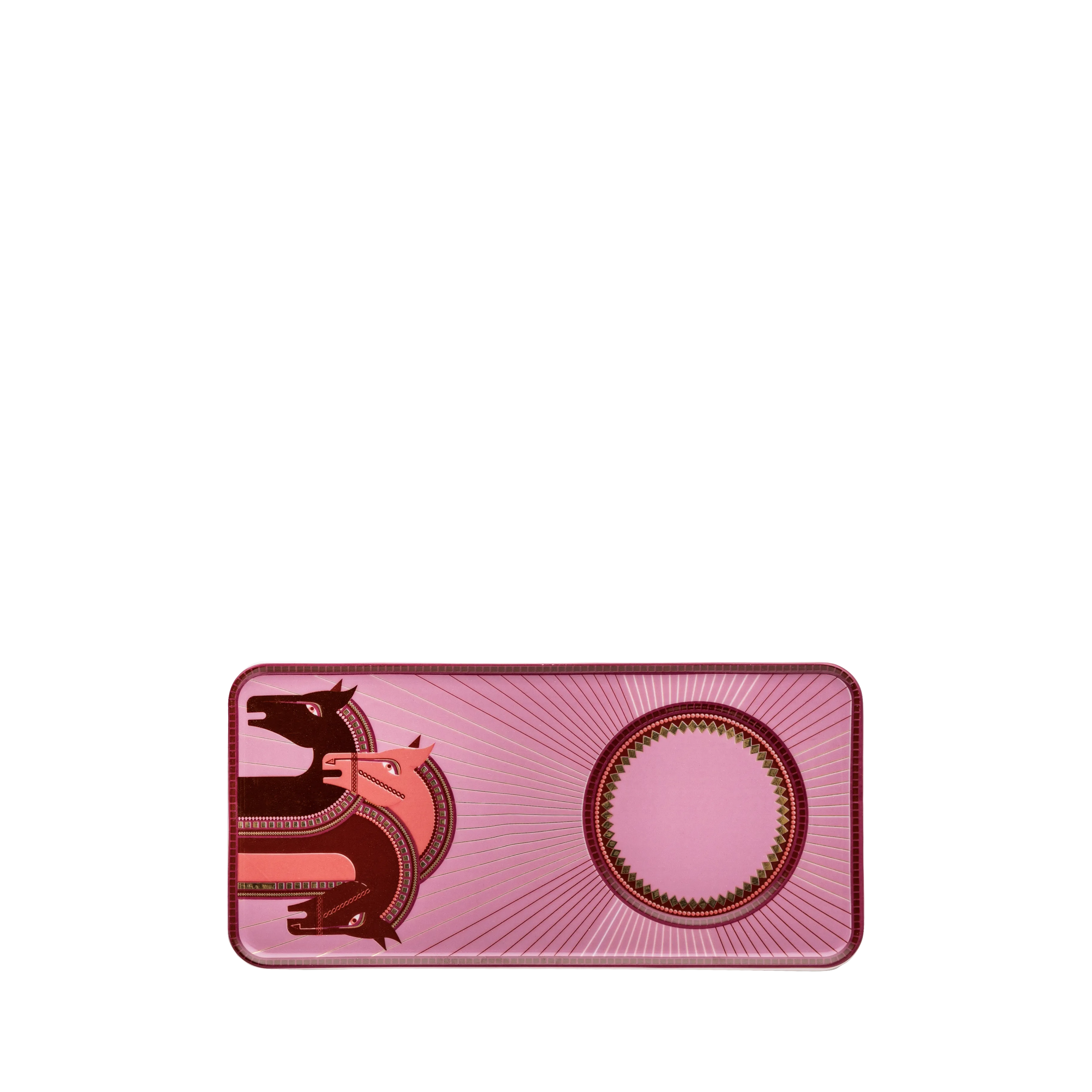 Cordovan Pink Tea Set - Fathy Mahmoud Porcelain 