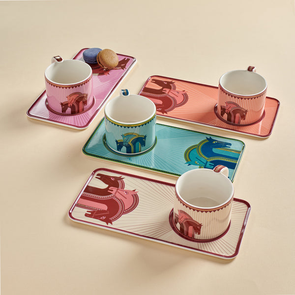 Cordovan tea set blue - 2 pieces