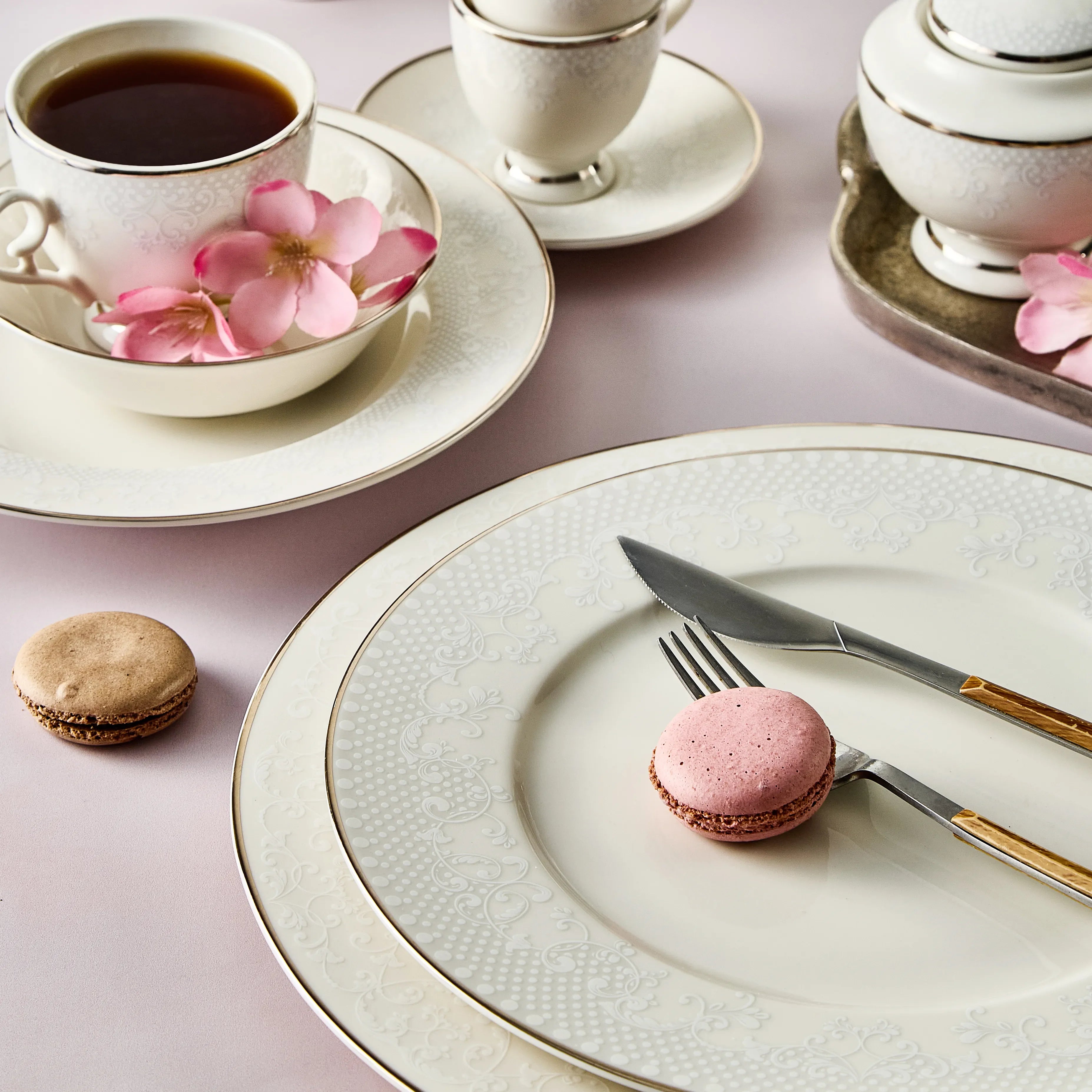 Daisy - 62 Pc - Fathy Mahmoud Porcelain 