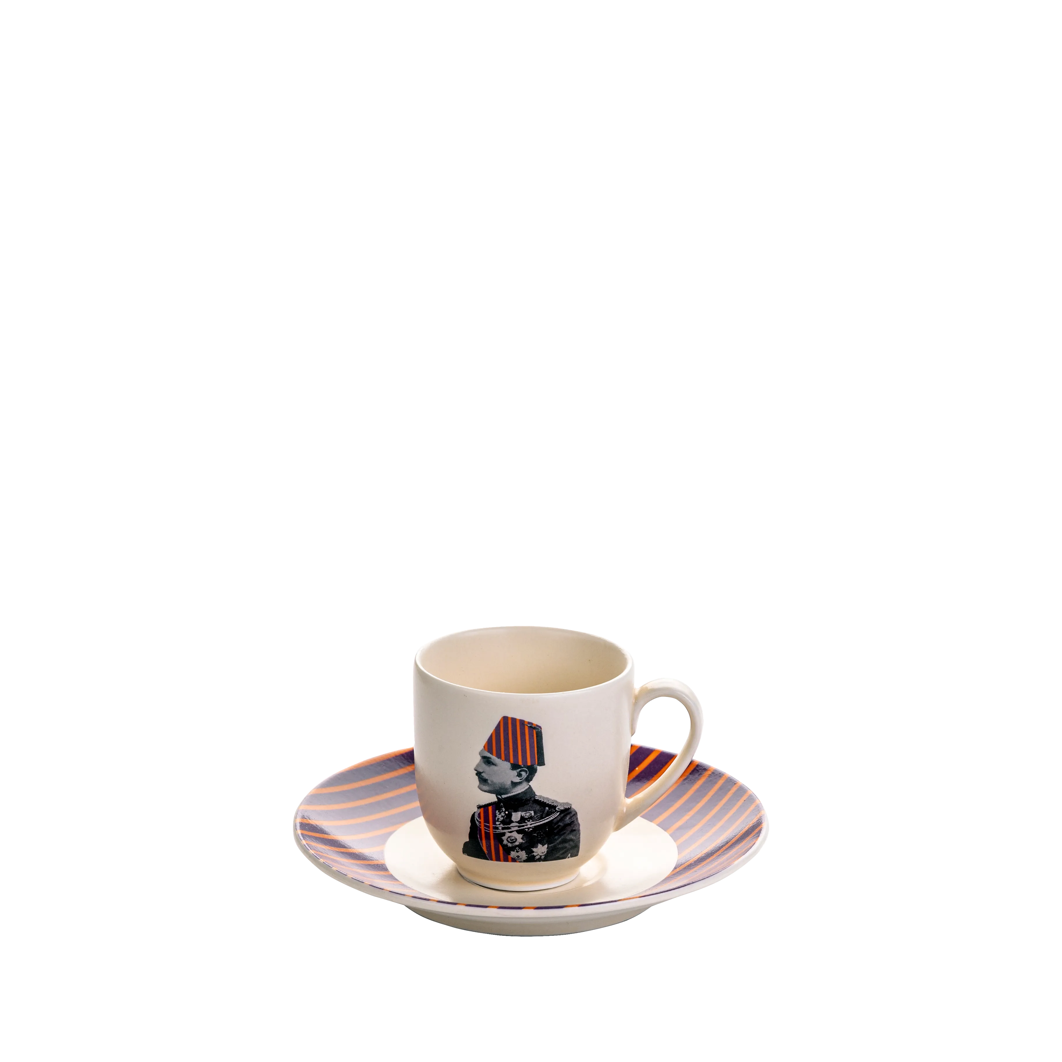 The effendi coffee set - 8 pieces - Fathy Mahmoud Porcelain 