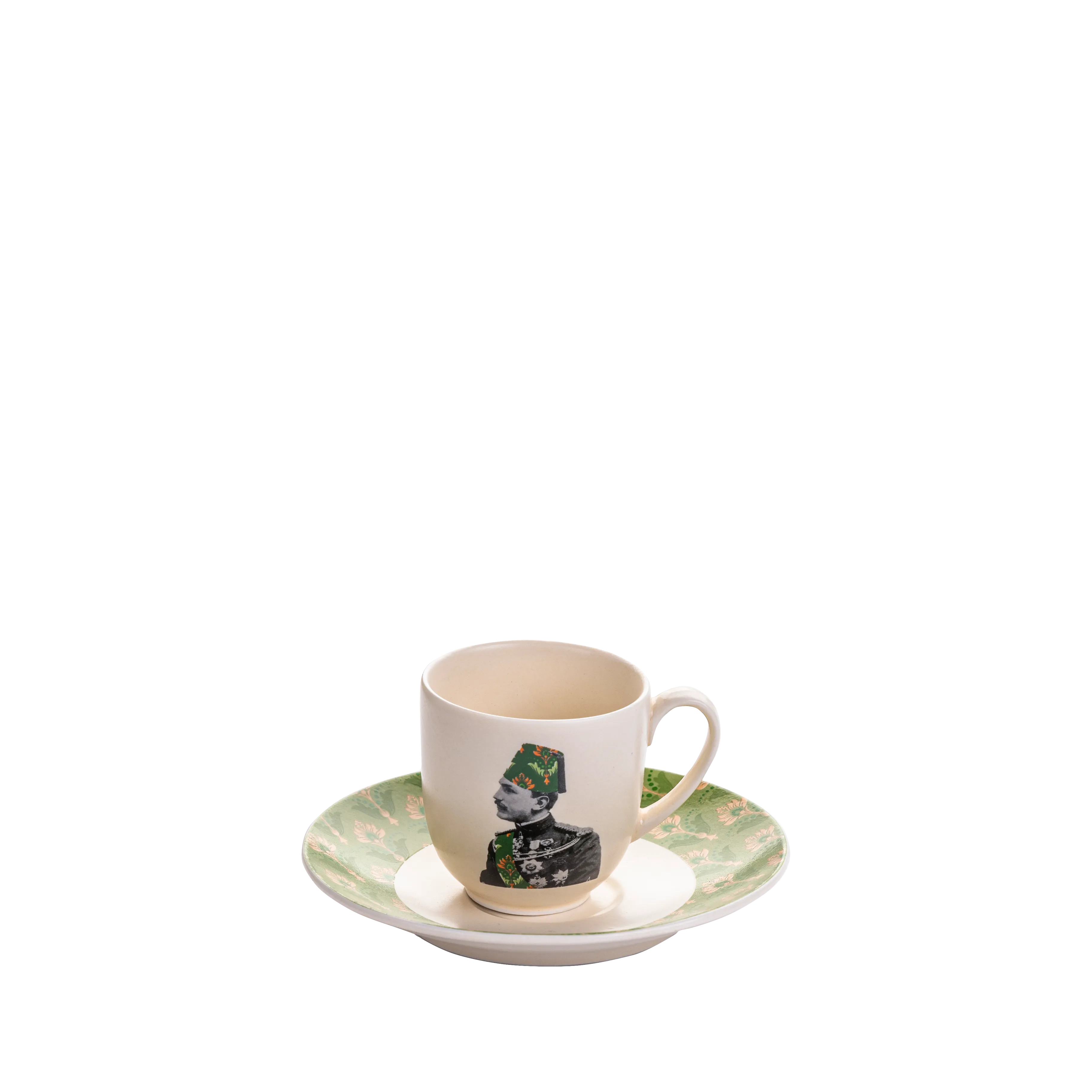 The effendi coffee set - 8 pieces - Fathy Mahmoud Porcelain 