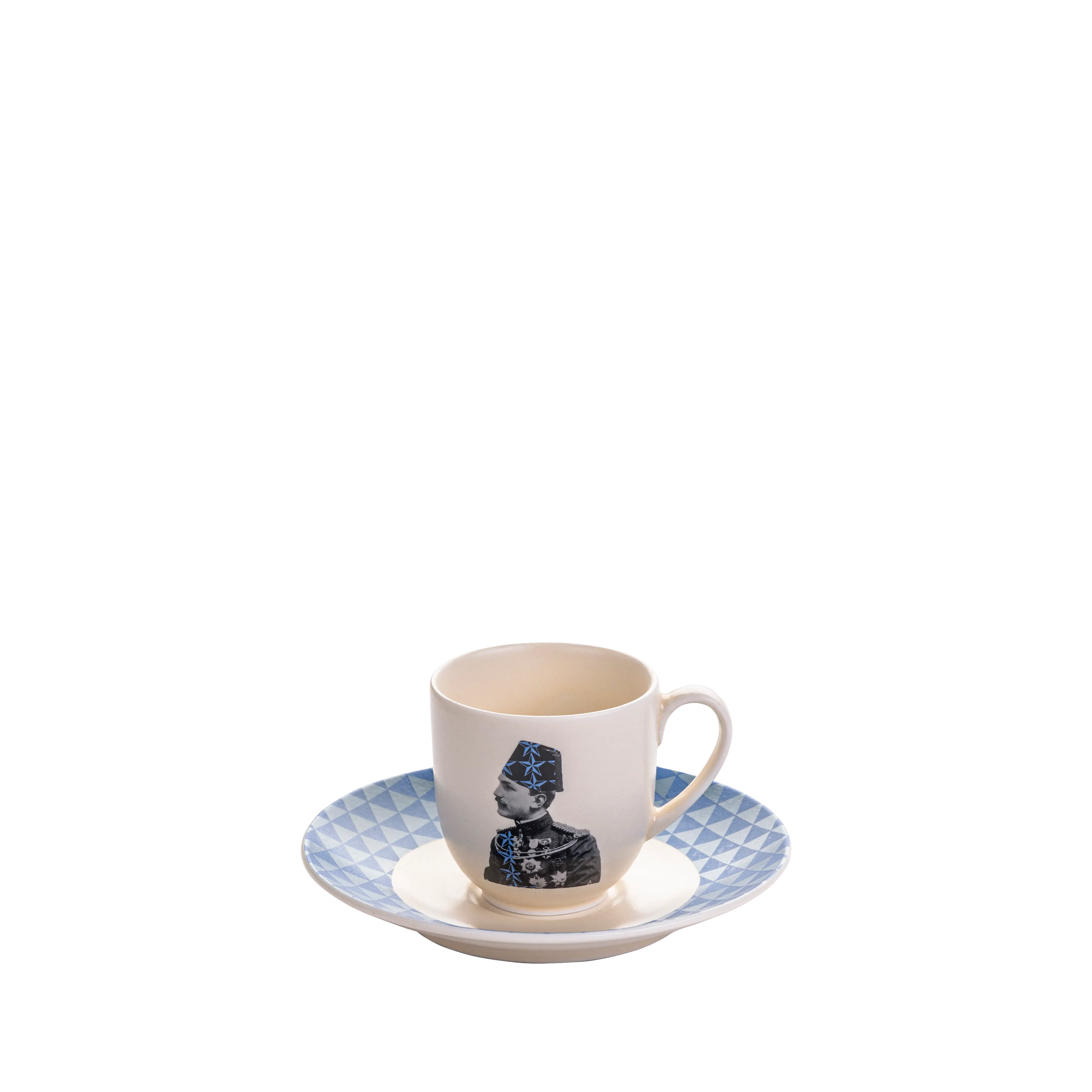 The effendi coffee set - 8 pieces - Fathy Mahmoud Porcelain 