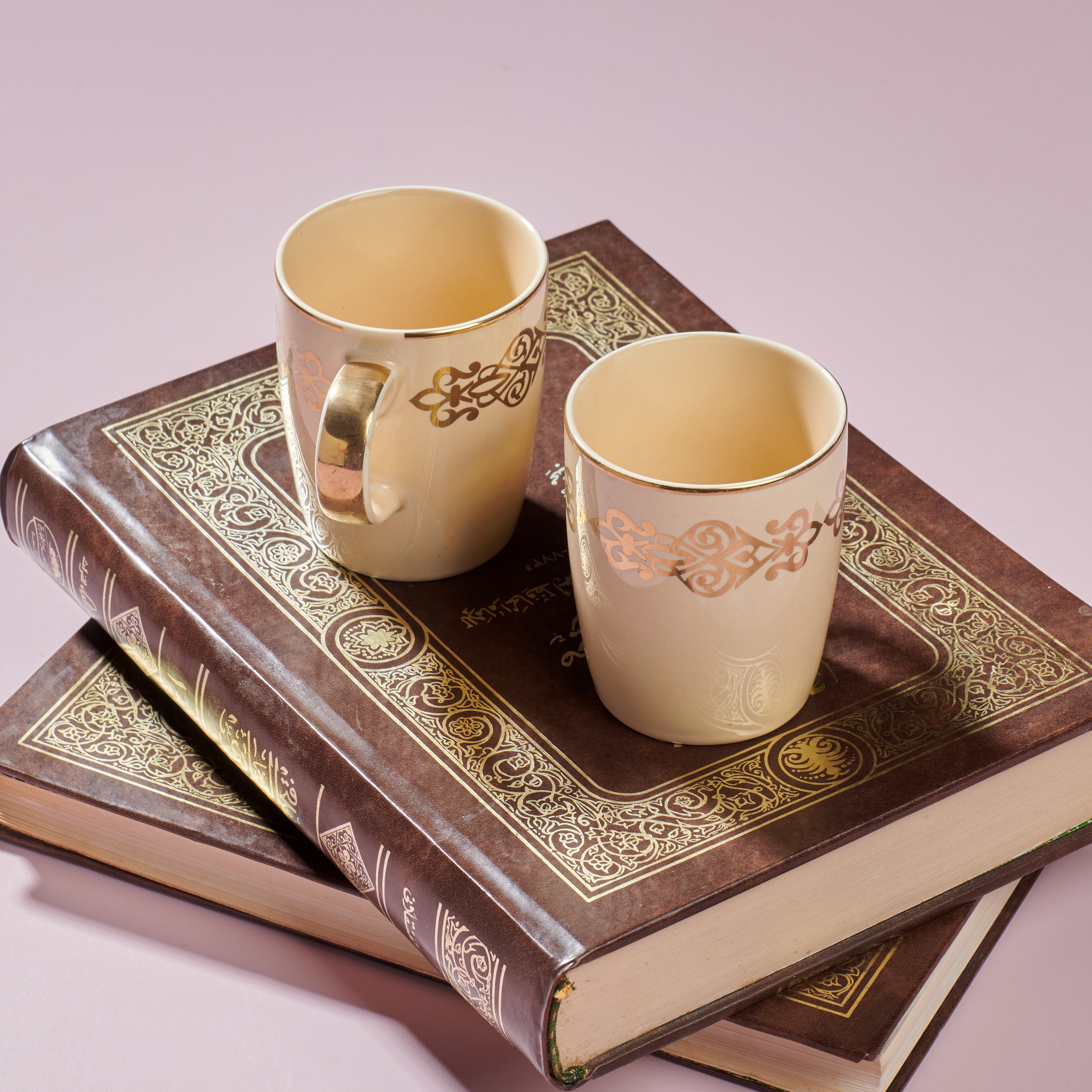 Fanous mugs - 2 pieces - Fathy Mahmoud Porcelain 