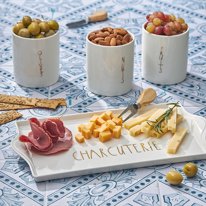 Charcuterie Set - 4 Pc - Fathy Mahmoud Porcelain 