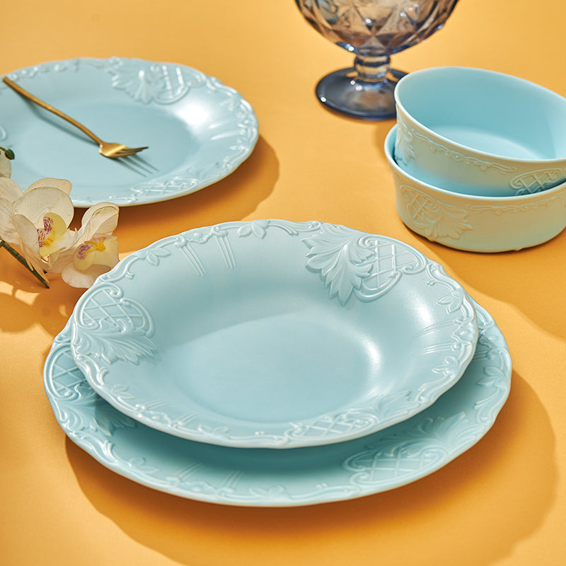 Rosenheim Baby Blue - 24 Pc - Fathy Mahmoud Porcelain 