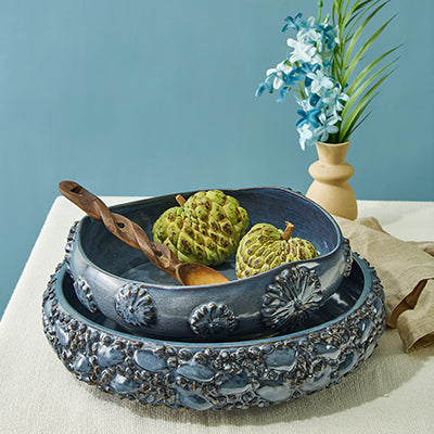 Stone Age Tagin Blue Jeans - Medium - Fathy Mahmoud Porcelain 