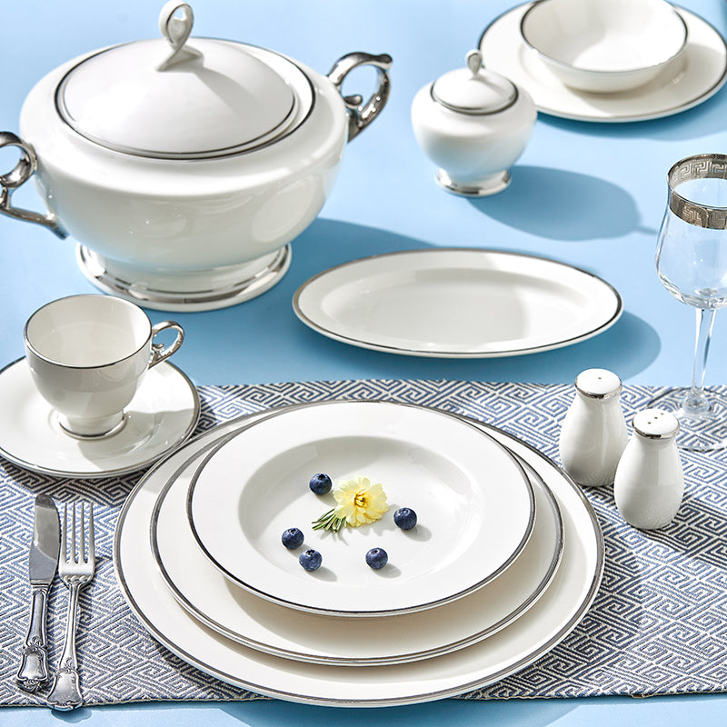 Ring Platinum - 110 Pc - Fathy Mahmoud Porcelain 