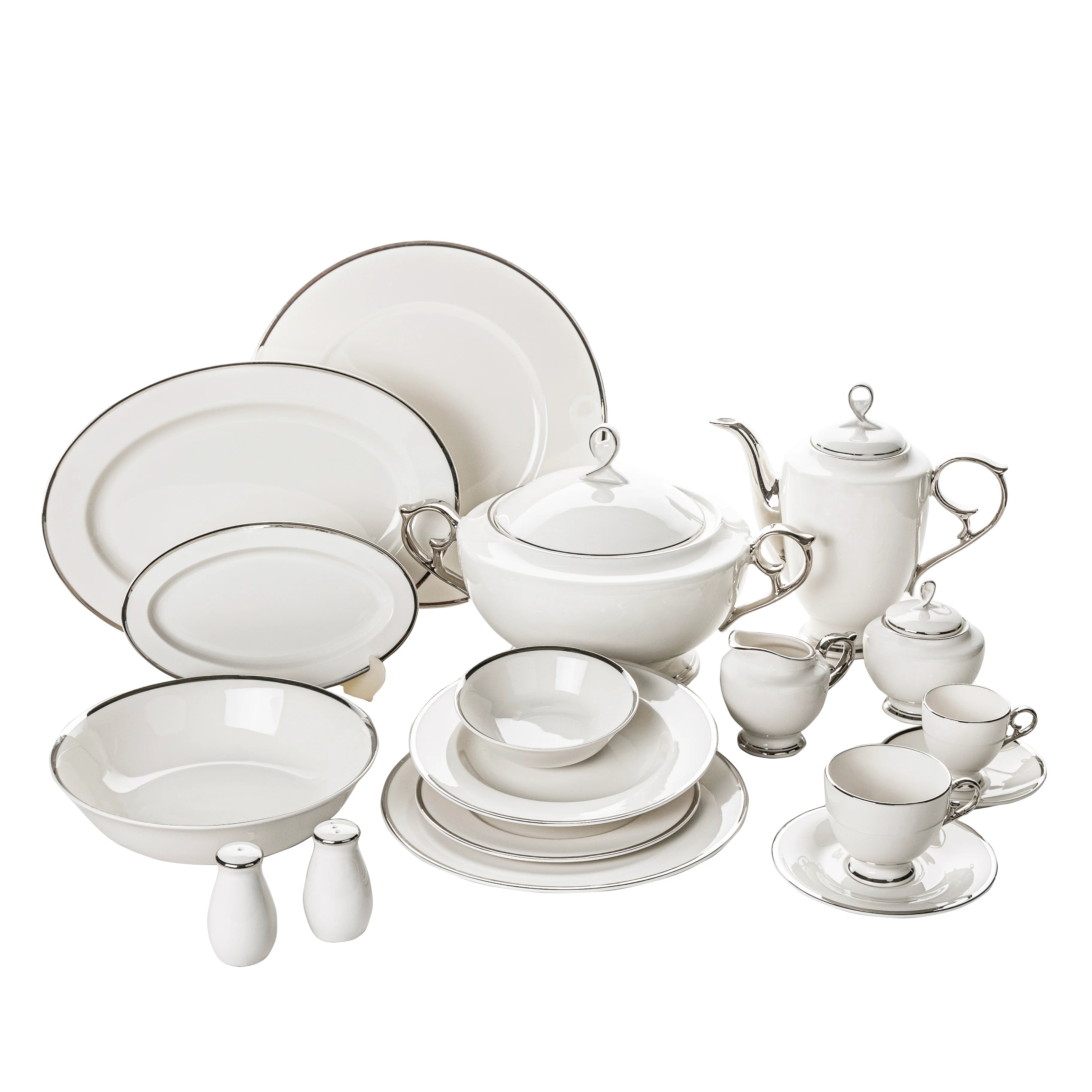 Ring Platinum - 110 Pc - Fathy Mahmoud Porcelain 