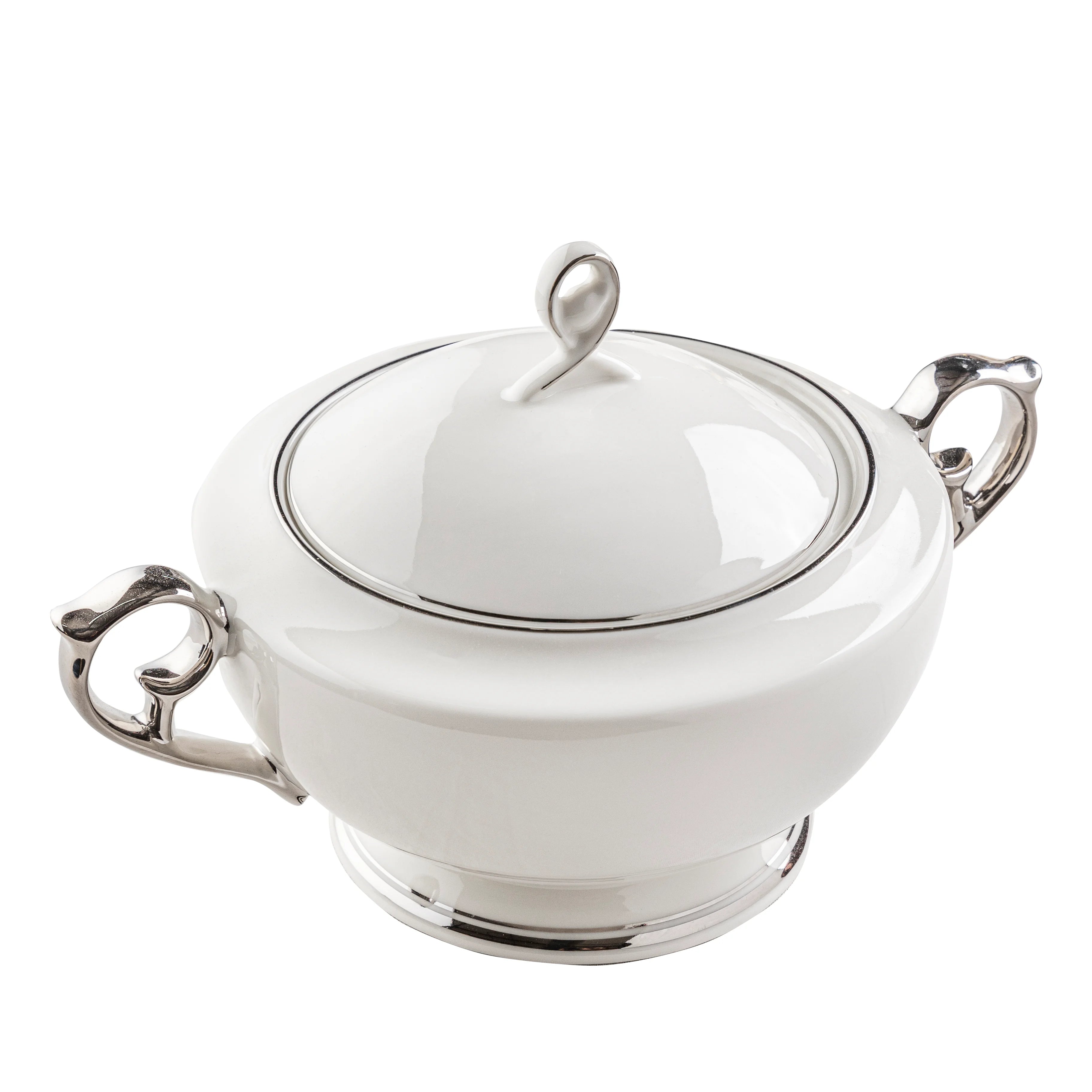 Ring Platinum - 110 Pc - Fathy Mahmoud Porcelain 