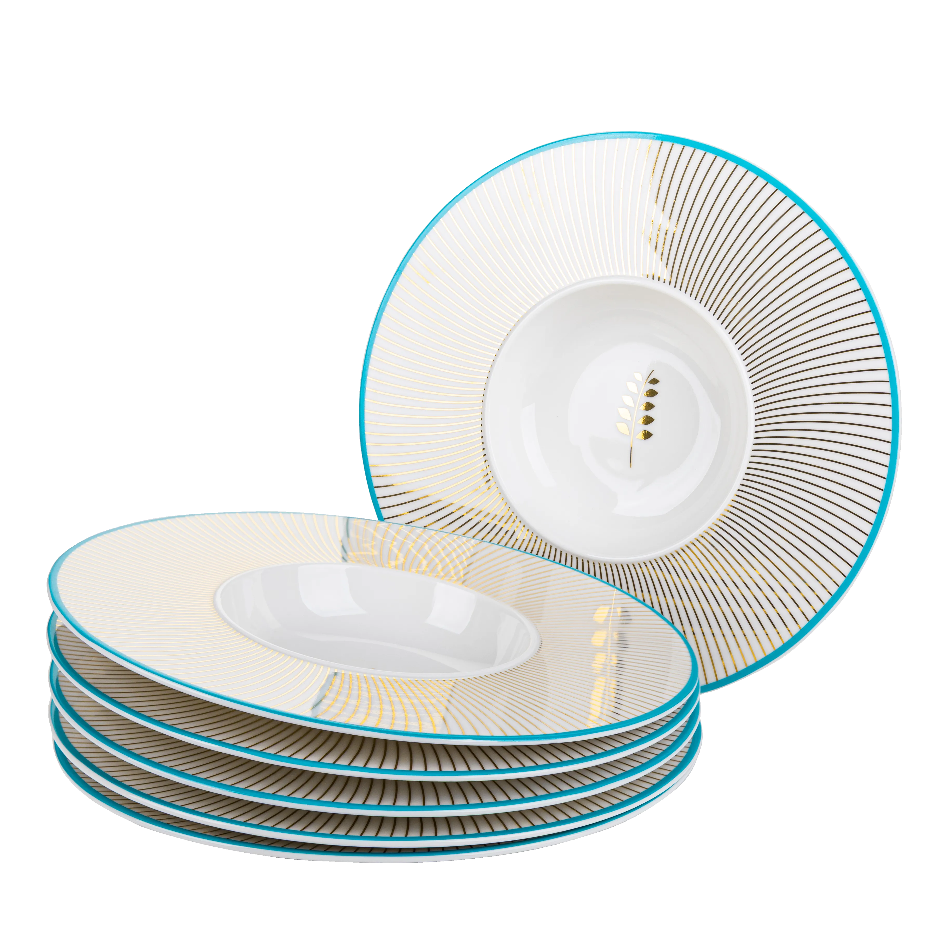 Flowing wheat pasta - 6 pieces - Fathy Mahmoud Porcelain 