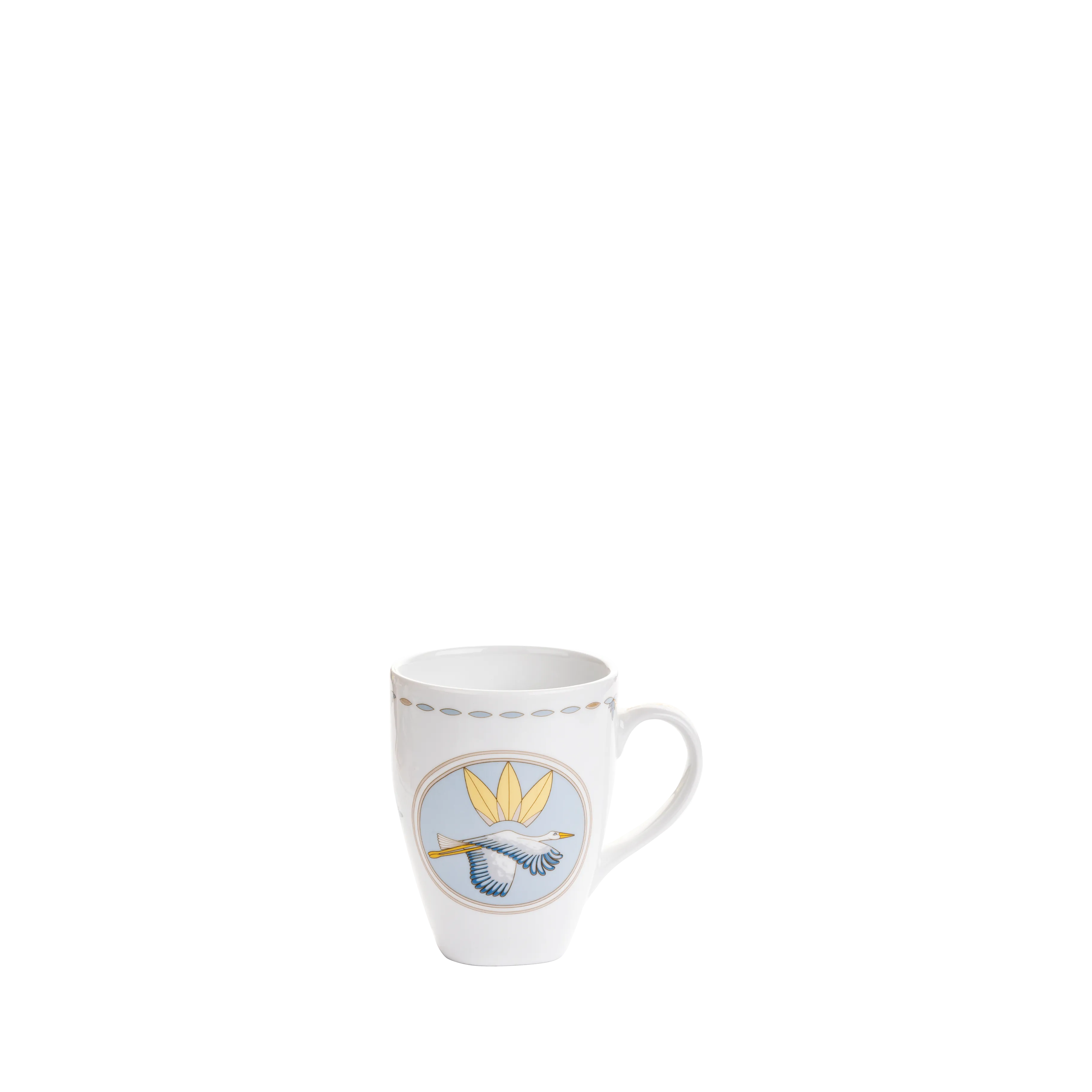 Flying stork - 45 pieces - Fathy Mahmoud Porcelain 