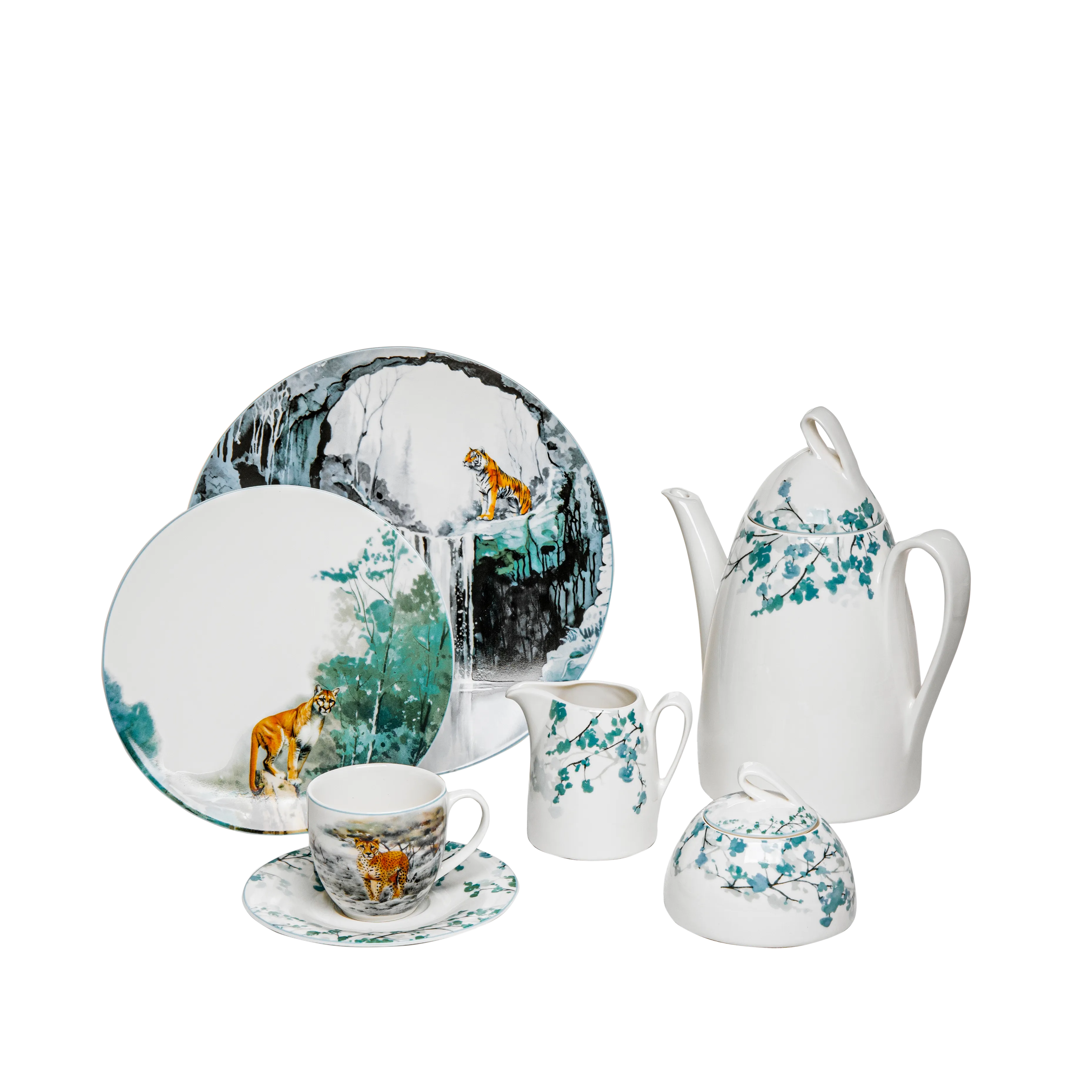 Forest - 24 Pc - Fathy Mahmoud Porcelain 