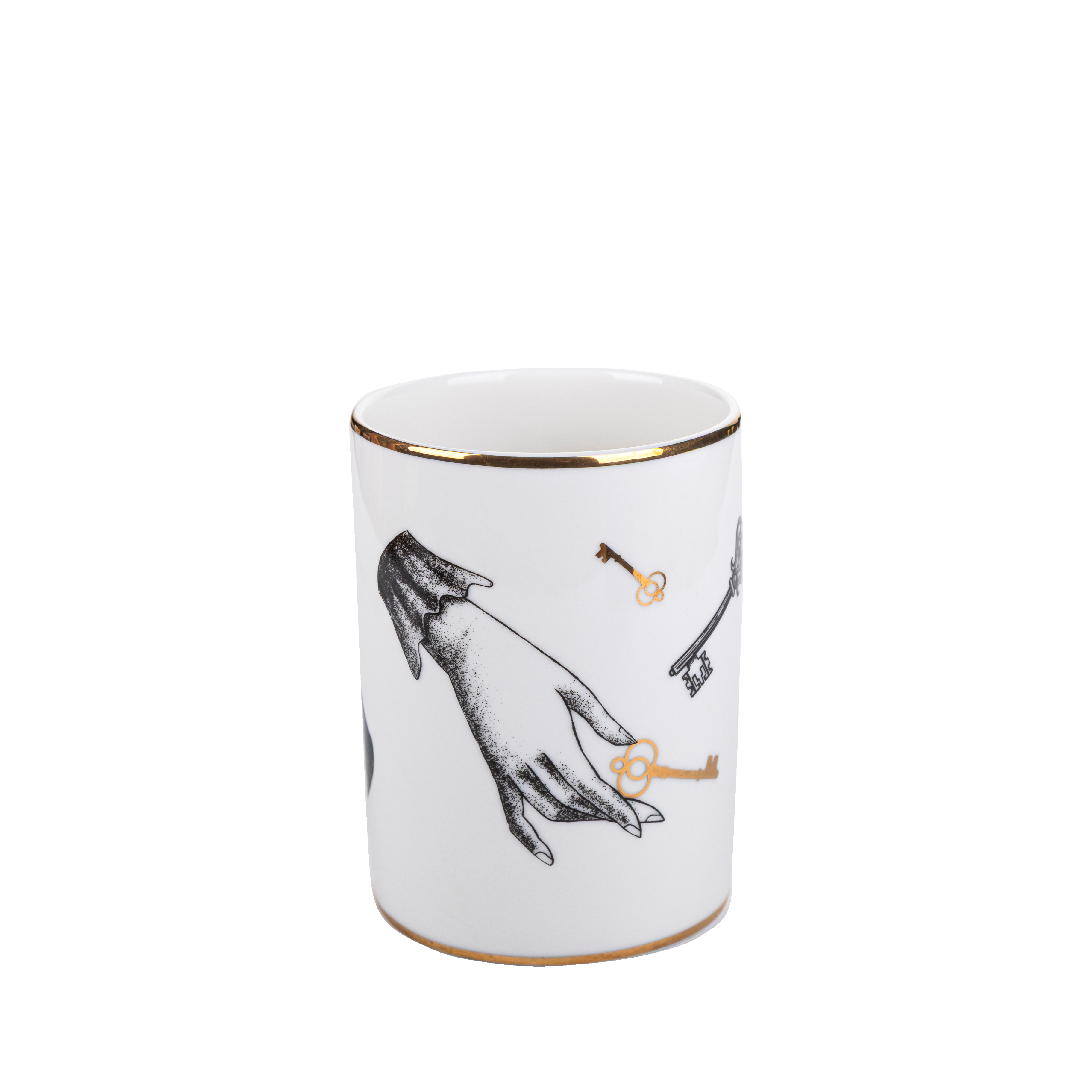 Fortune teller cannisters - 2 pieces - Fathy Mahmoud Porcelain 