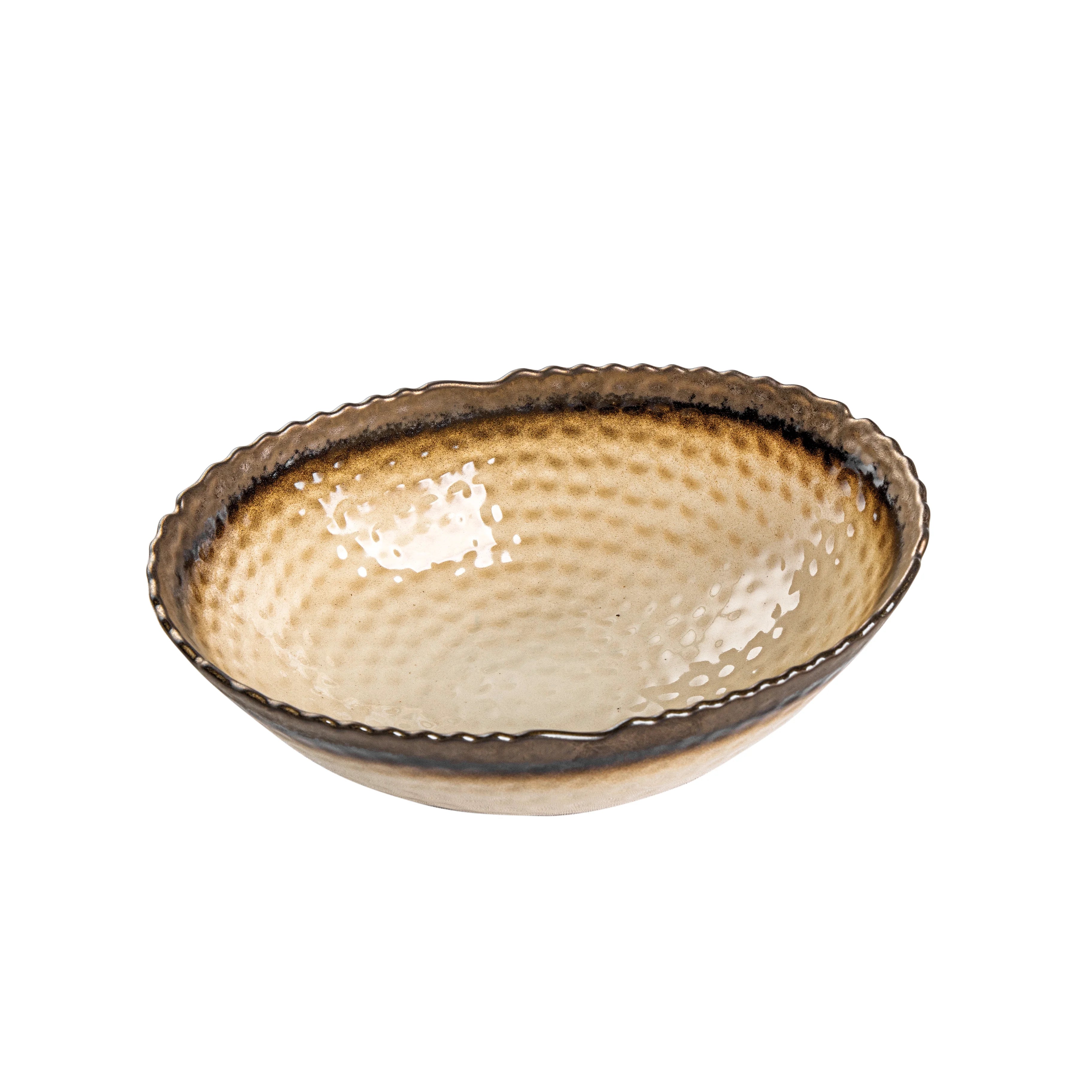 Golf Bowl Hazelnut - Small - Fathy Mahmoud Porcelain 