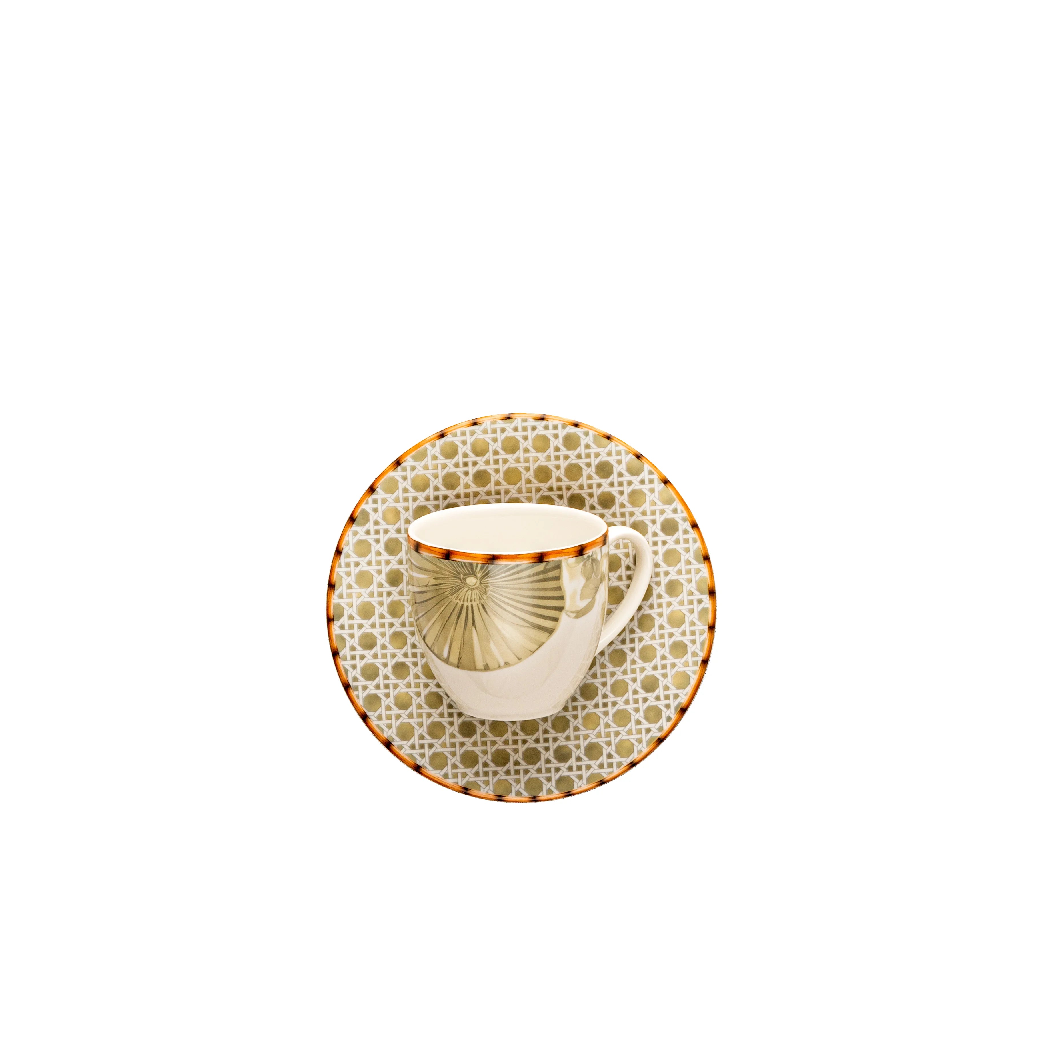 Green Bamboo - 24 PC - Fathy Mahmoud Porcelain 