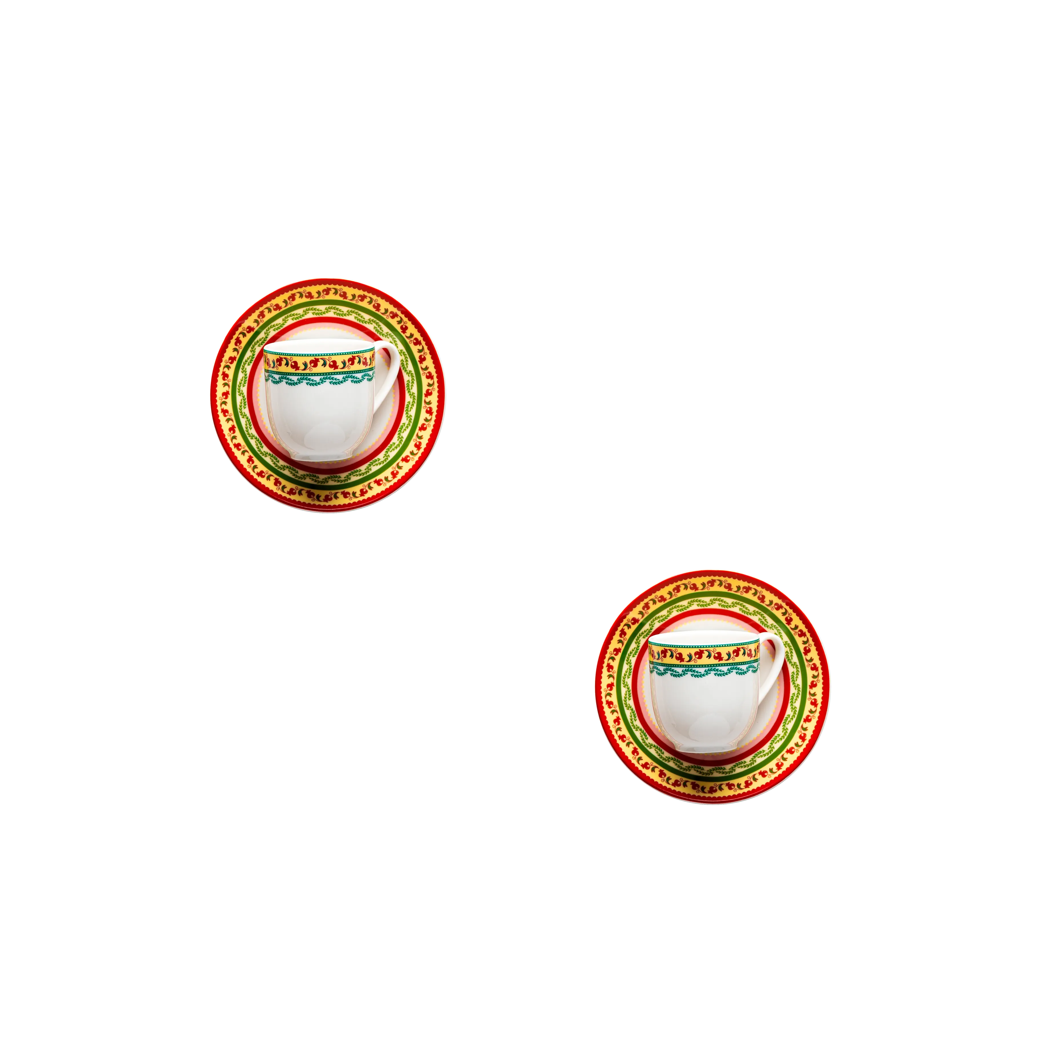 Grenadine coffee set - 4 pieces