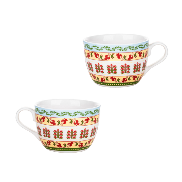 Grenadine tea set - 2 pieces